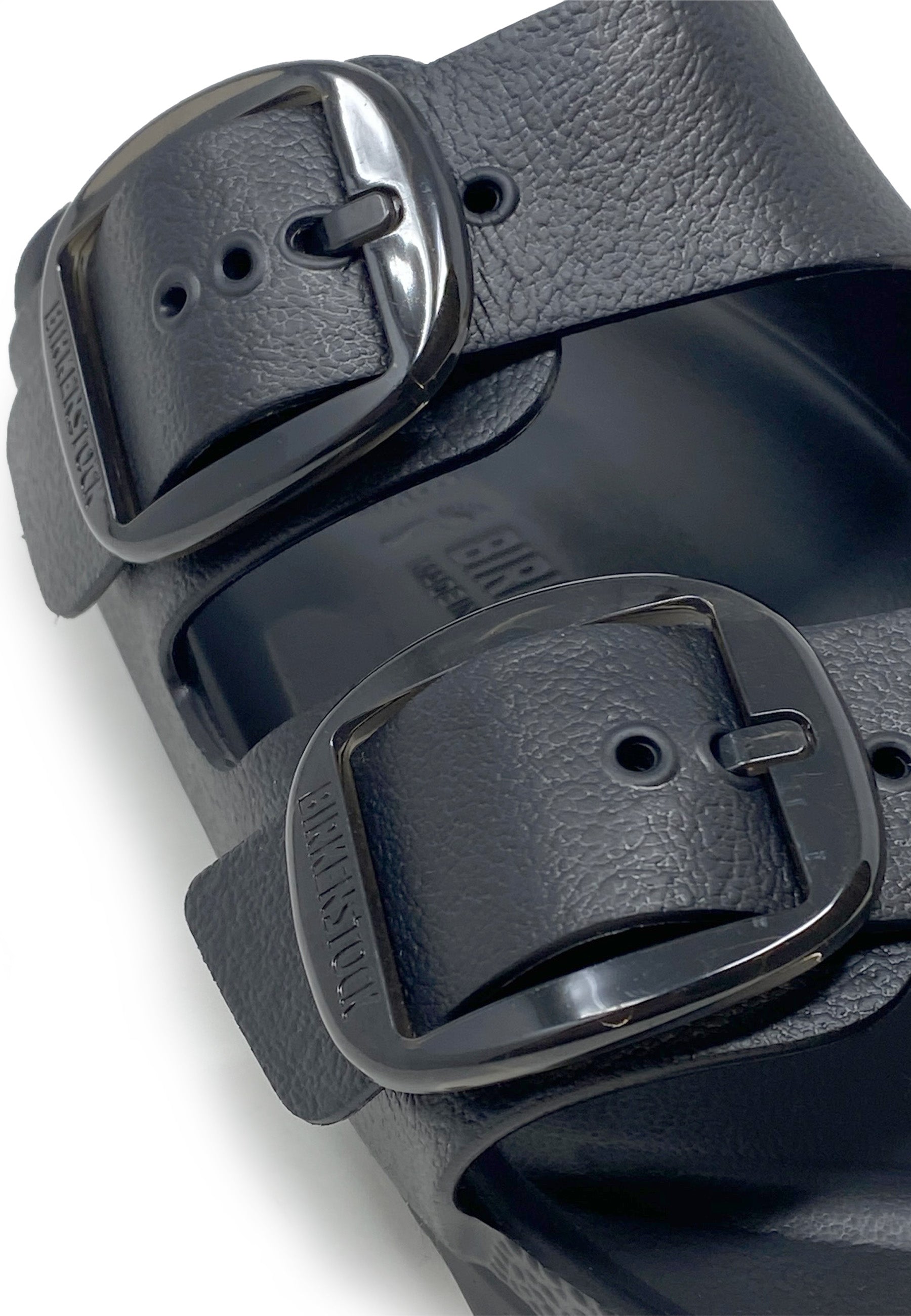 Arizona Big Buckle Pantolette | Black EVA