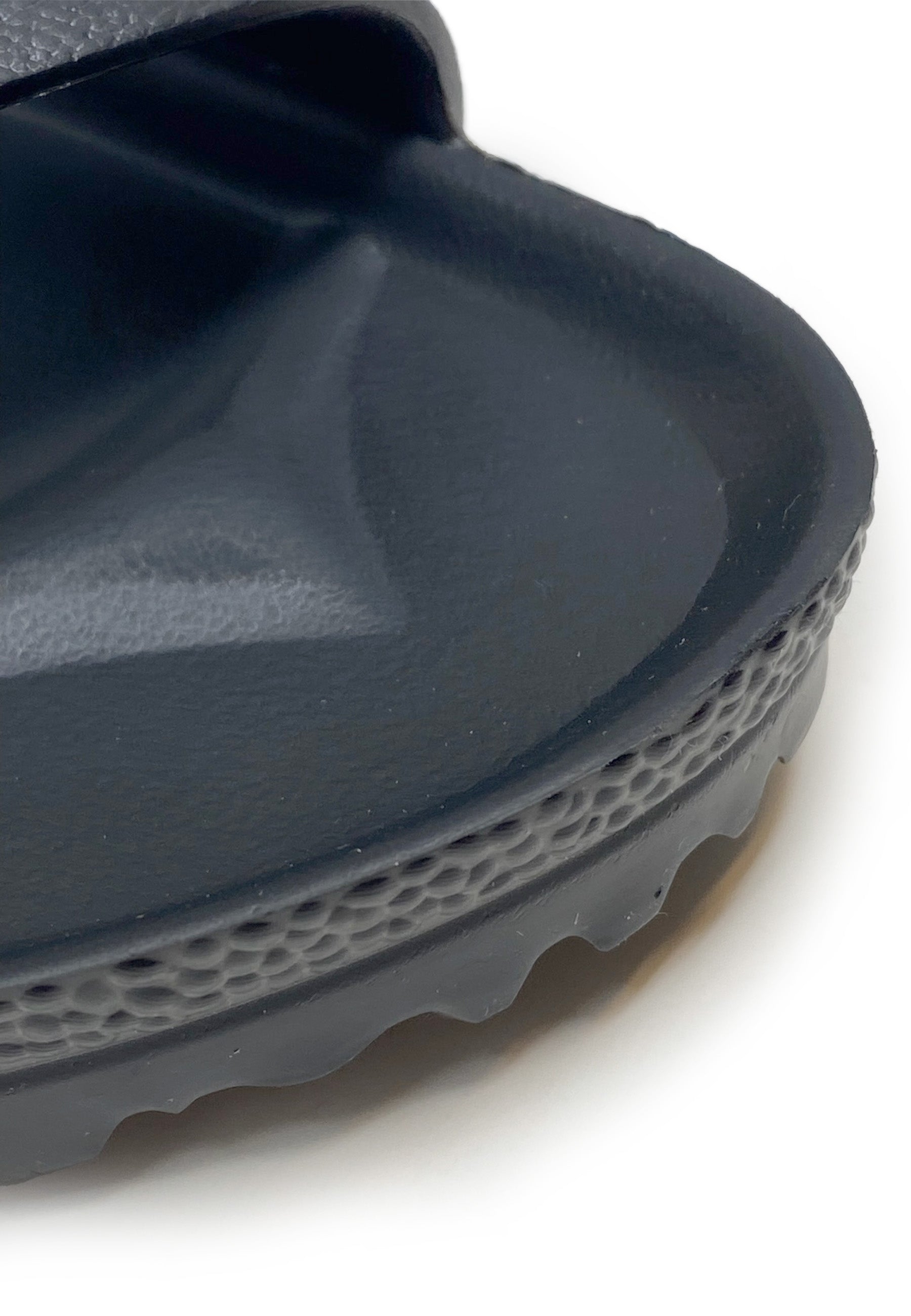 Arizona Big Buckle Pantolette | Black EVA