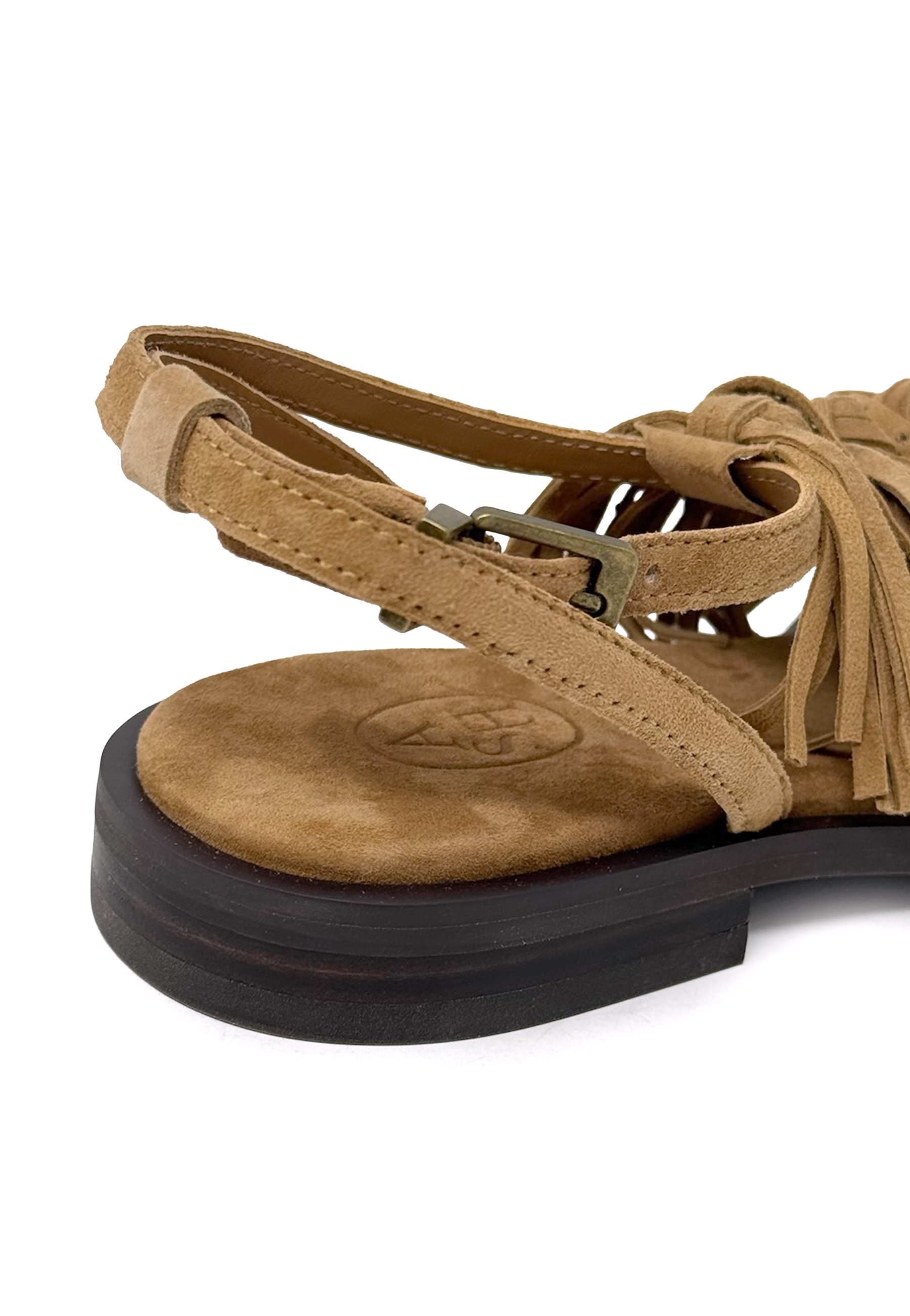 Panic Fransen Sandale | Moka