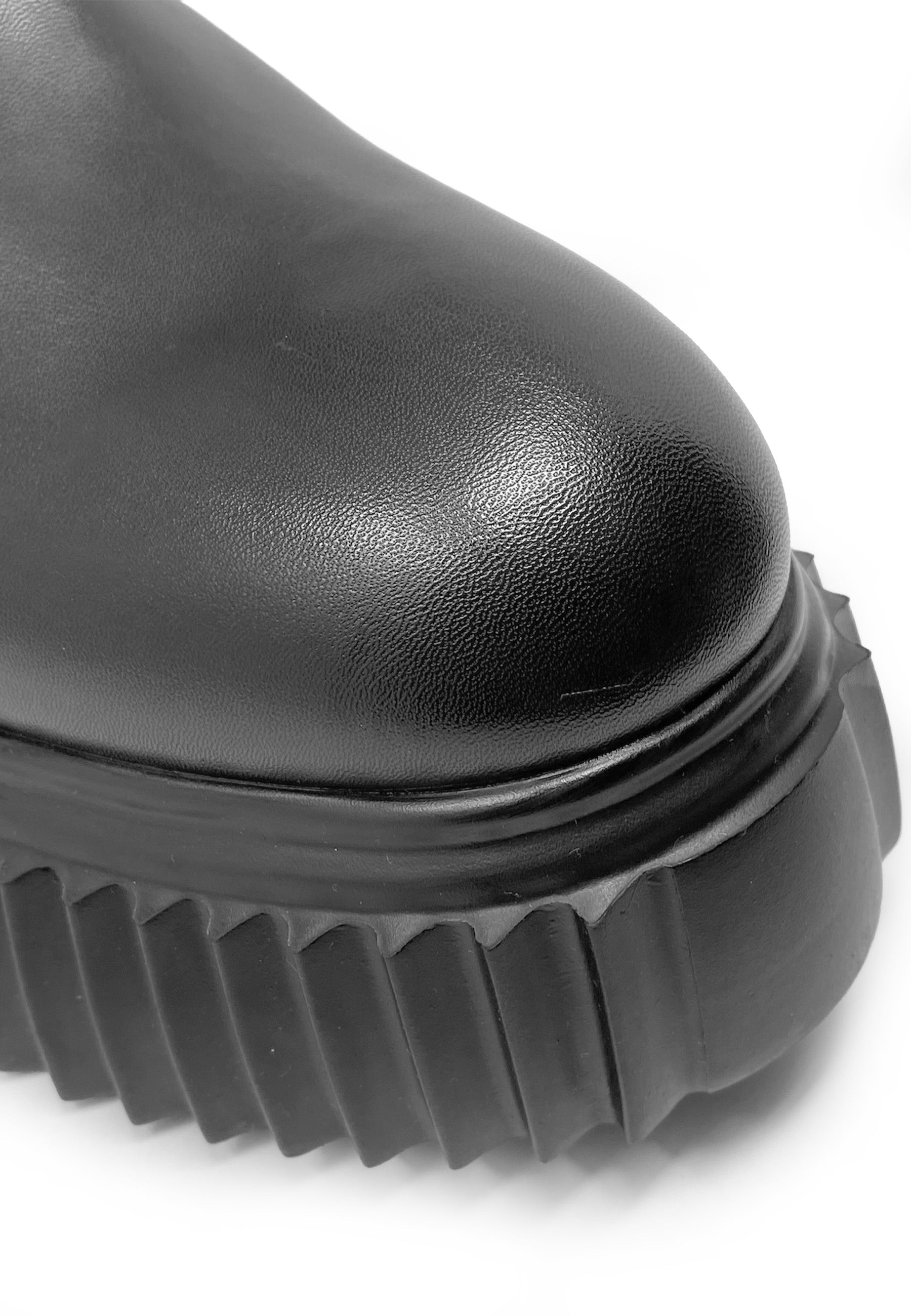 Milagros Boot | Nero Stretch