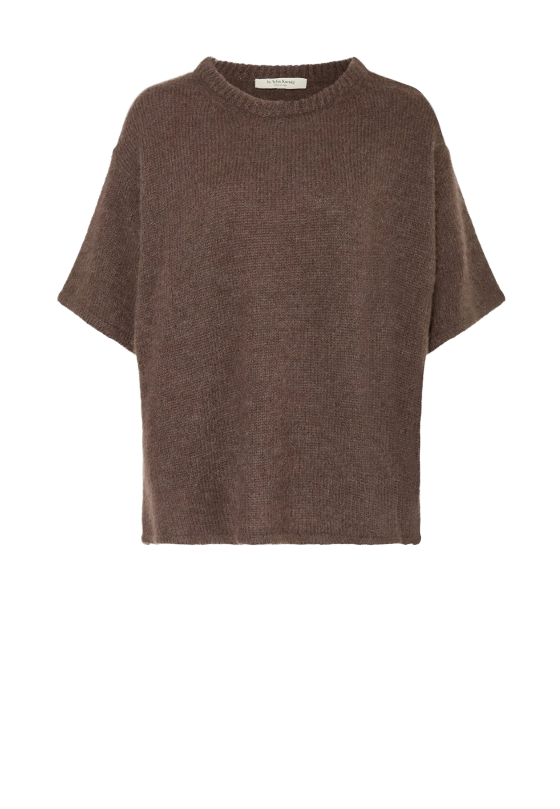 Harry Alpaka T-Shirt Kleid | Chocolate