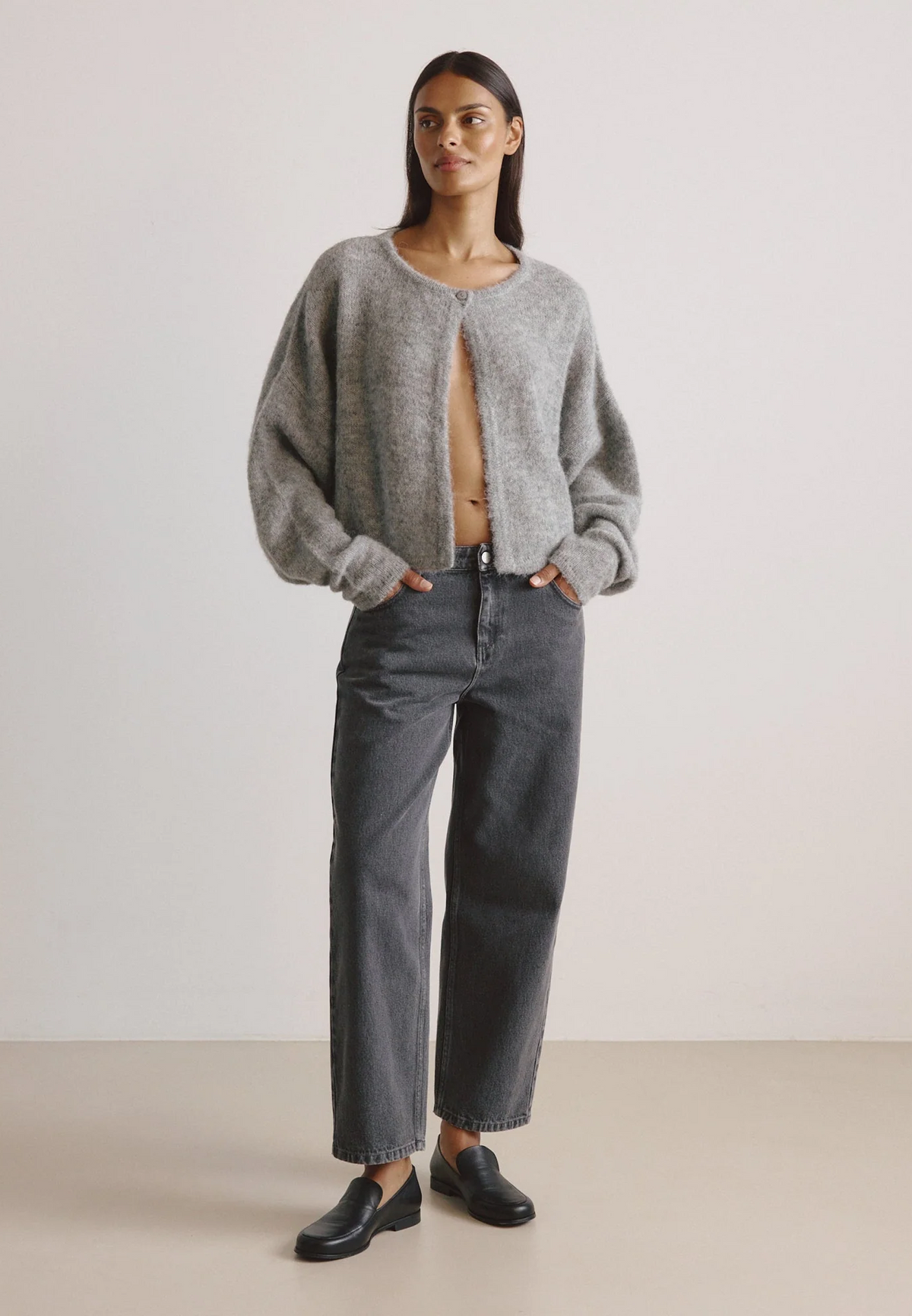 Marlie Alpaka Cardigan | Mouse