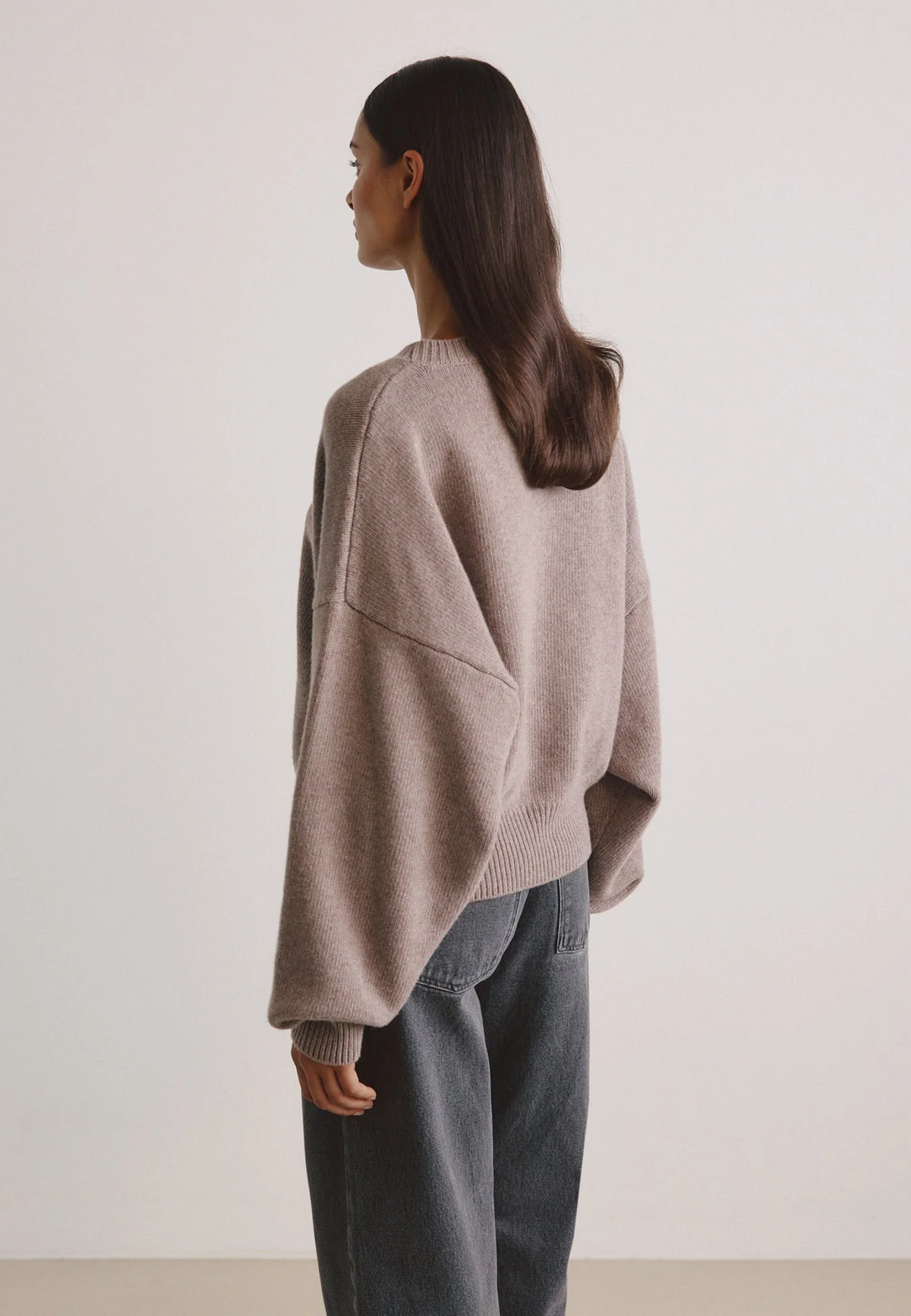 Noon Merino Pullover | Taupe