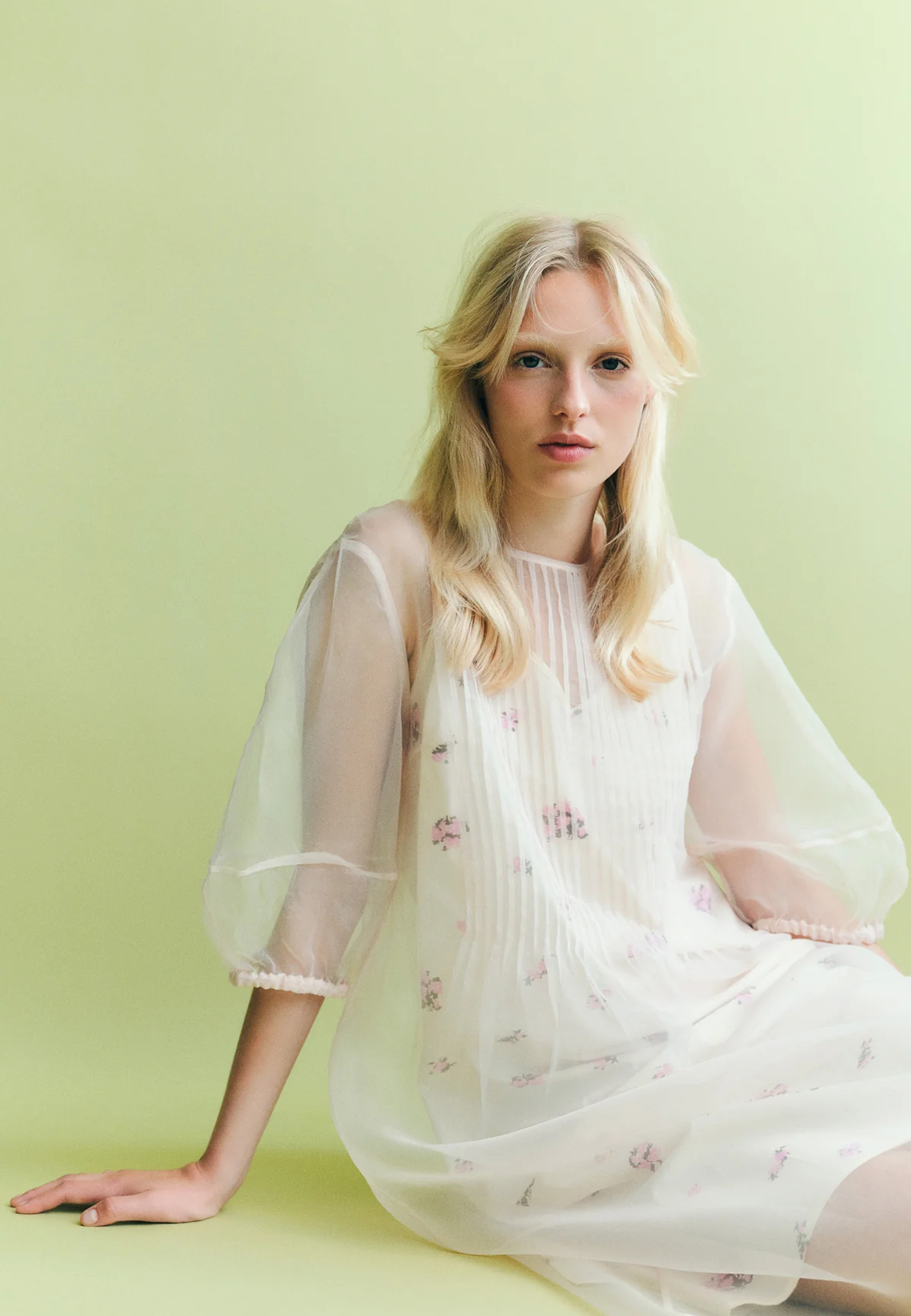 Abigaelle Midikleid | Fuchsia Pink Flow