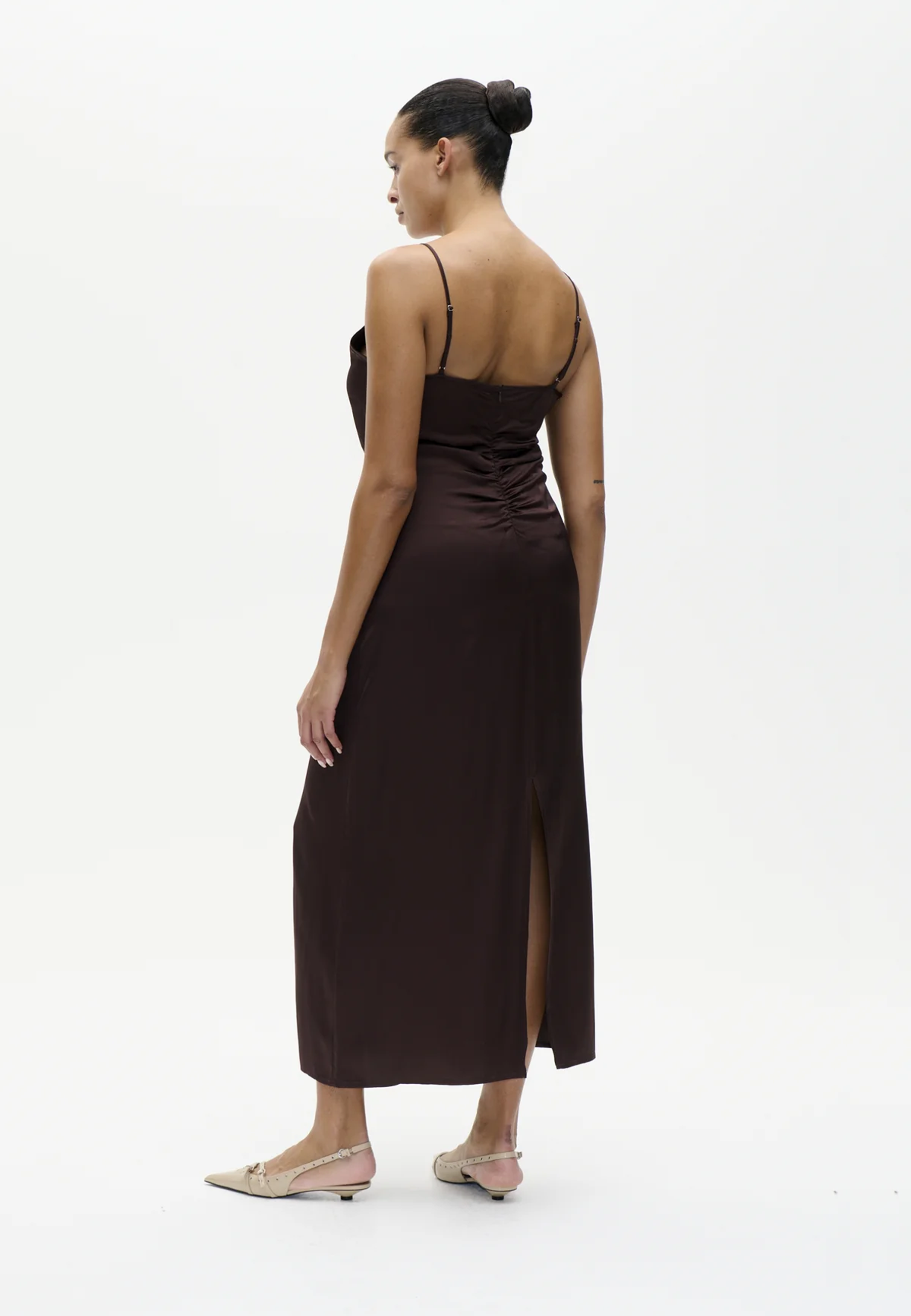 Atalia Maxikleid | Coffee Bean Brown