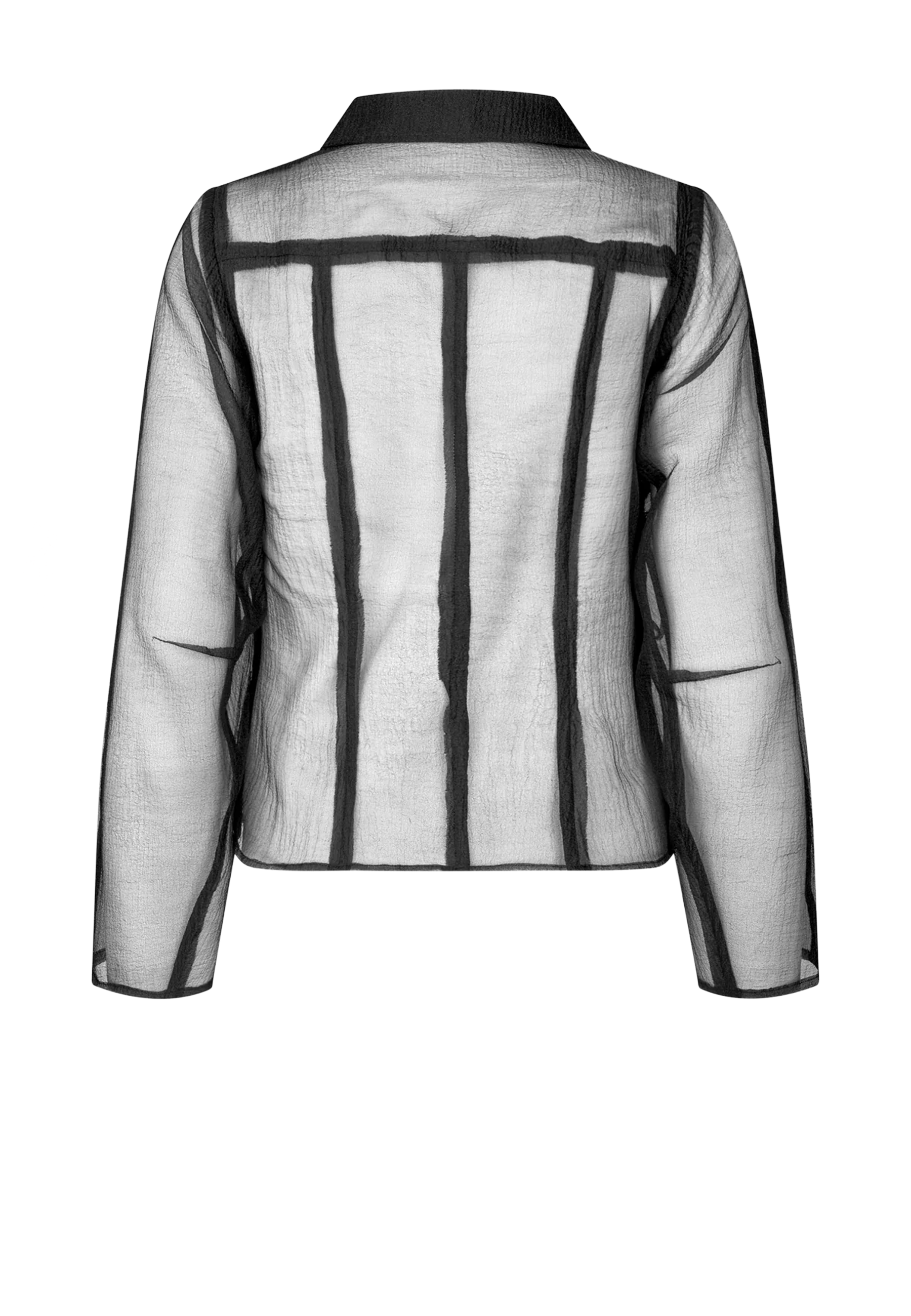 Belottie Transparente Bluse | Black