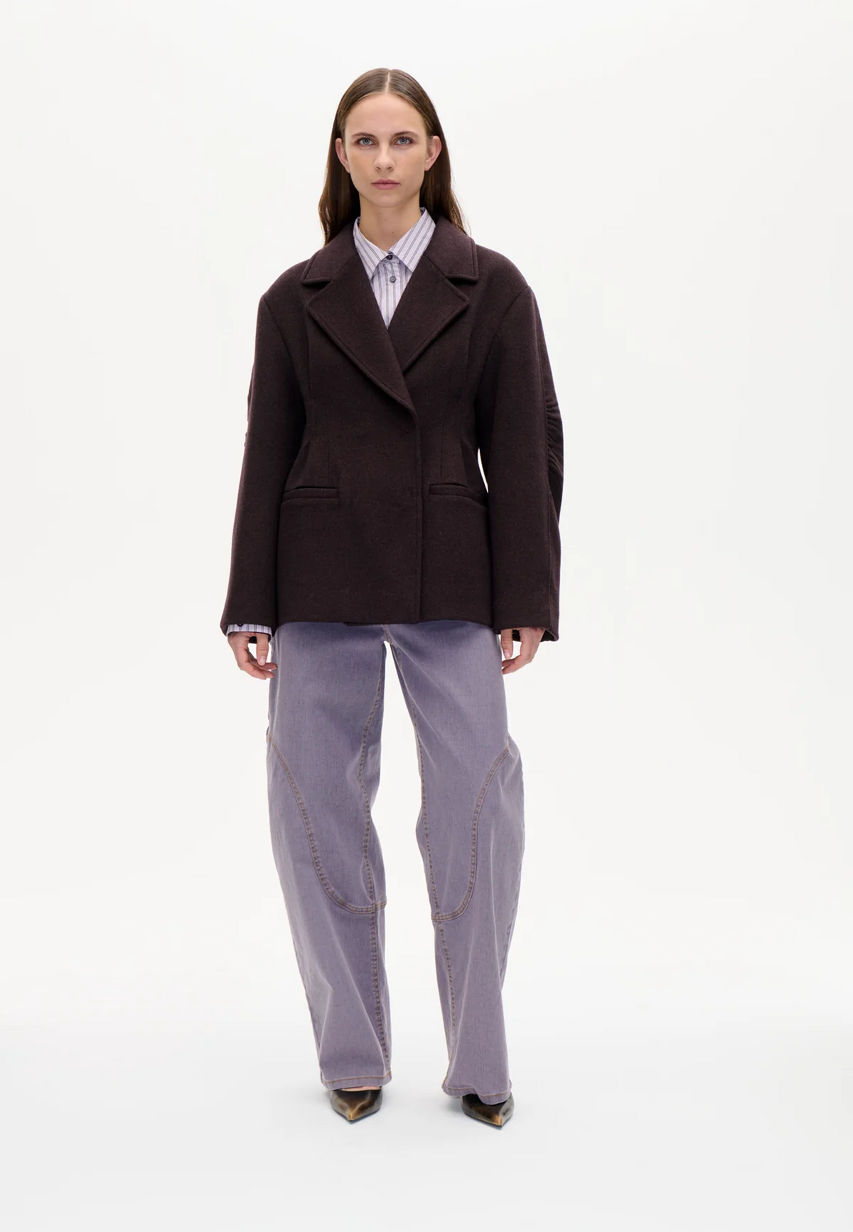 Benina Oversized Blazer Jacke | Molé Brown