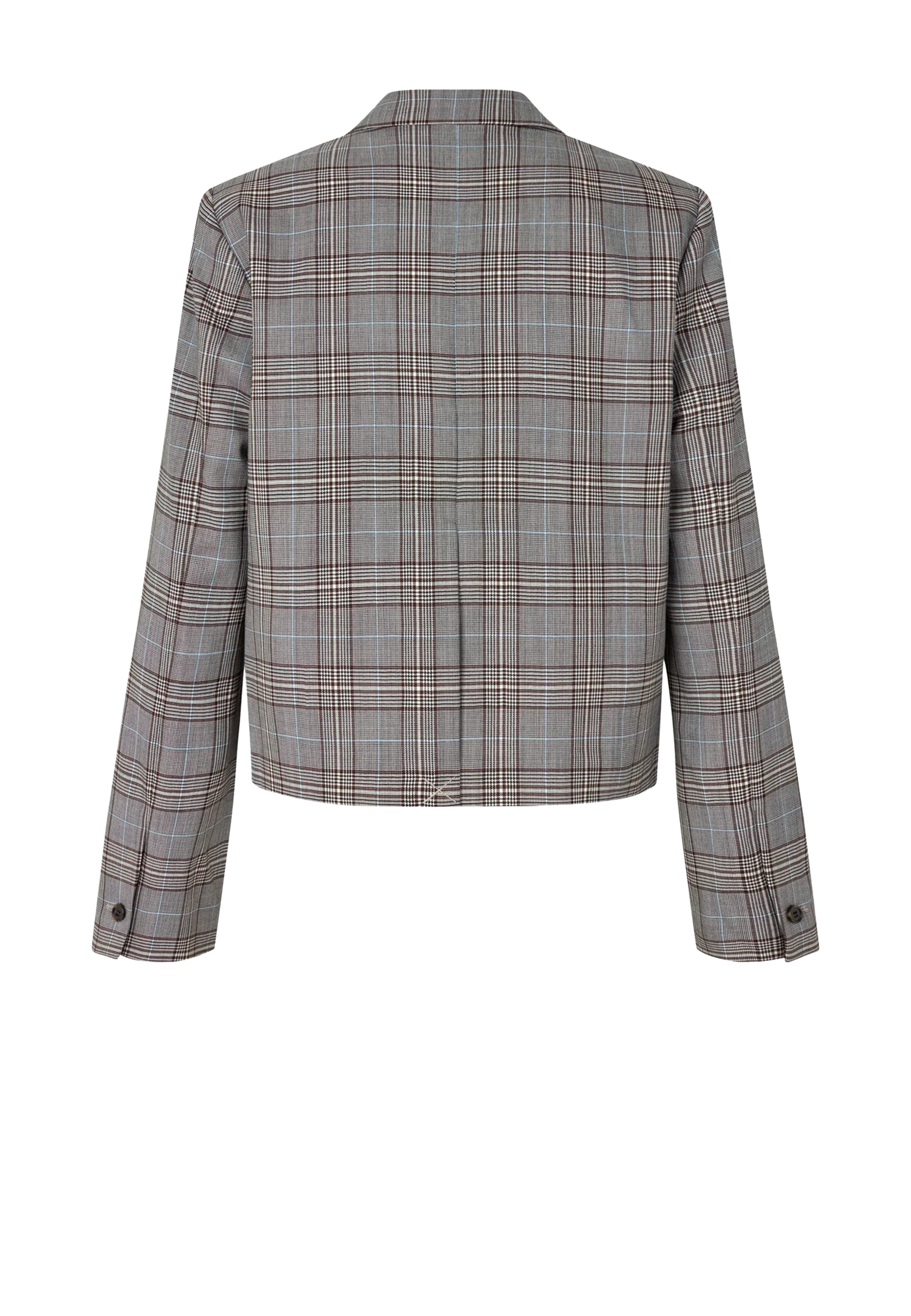 Benni Blazer |Â Grey Mini Check