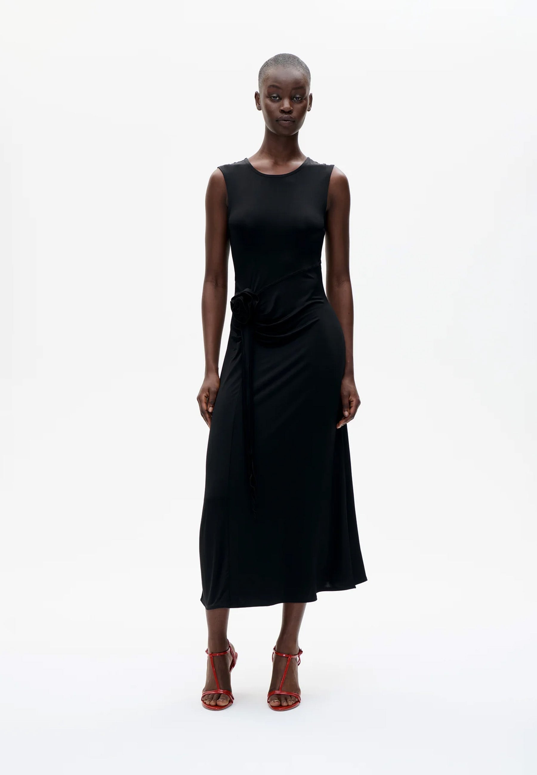Jitske Maxikleid | Black