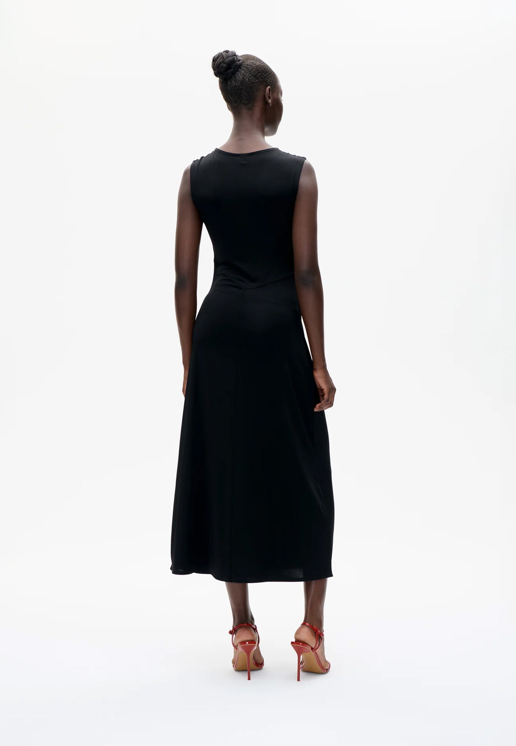 Jitske Maxikleid | Black