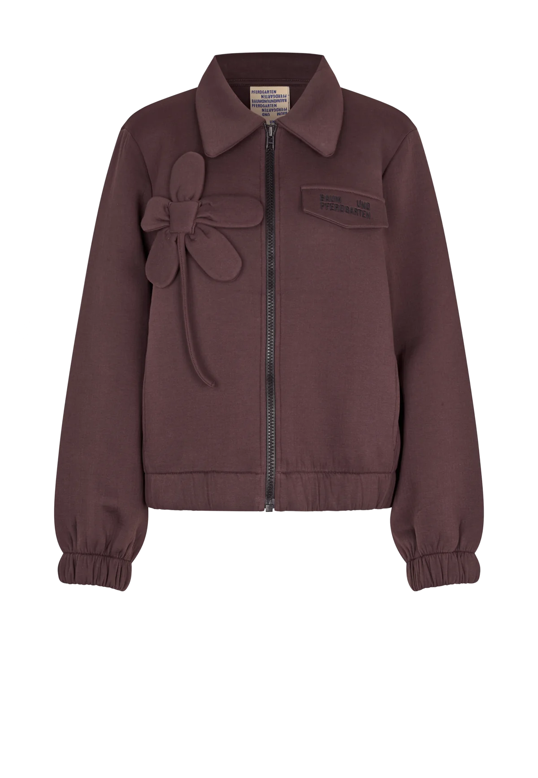 Joanne Sweatjacke | Deep Burgundy