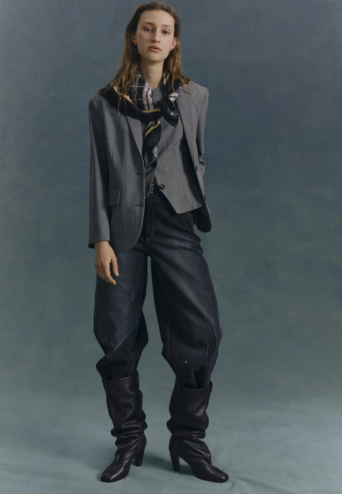 Leah Seidentuch | Grey Check