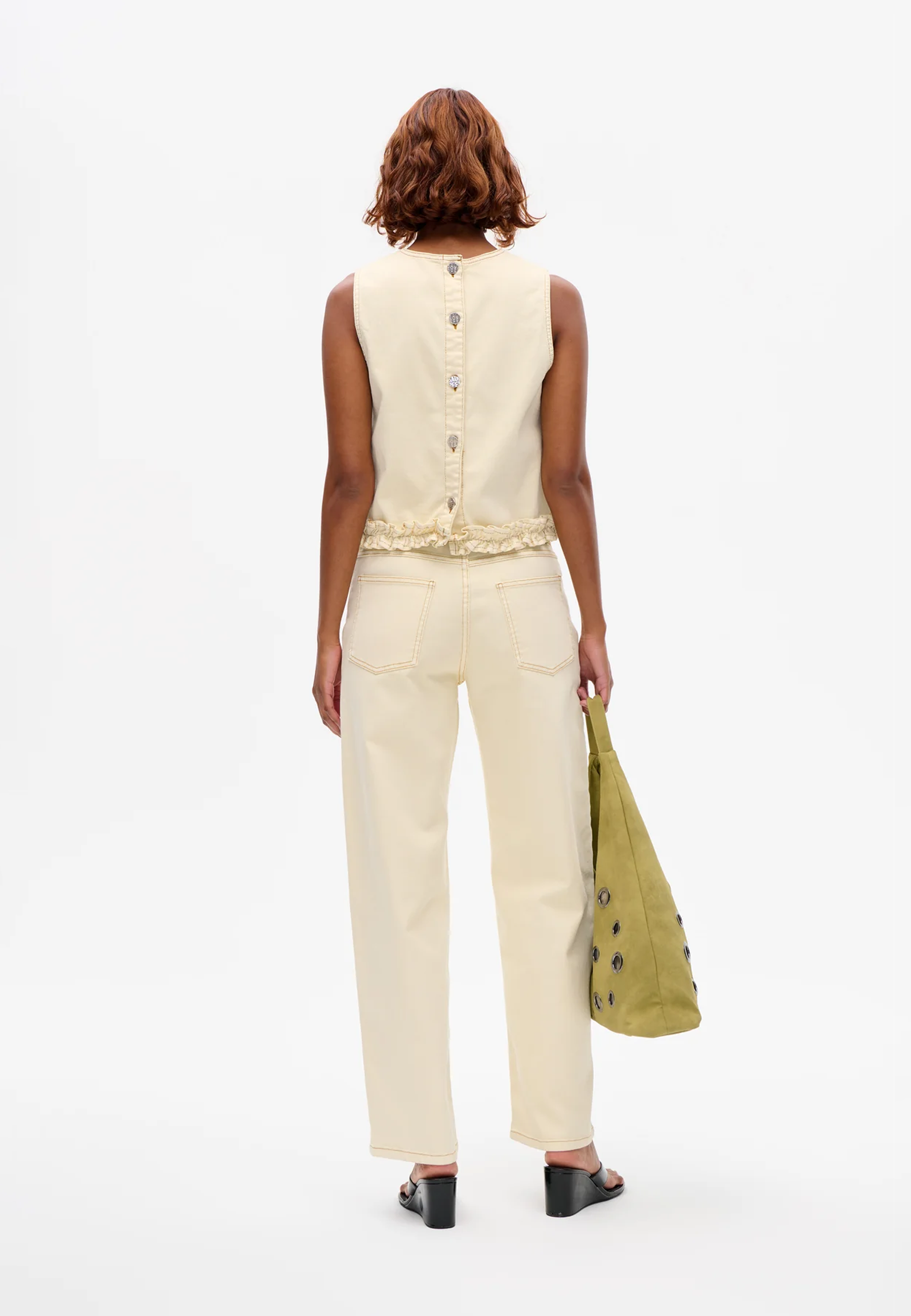 Madie Jeans Top | Afterglow