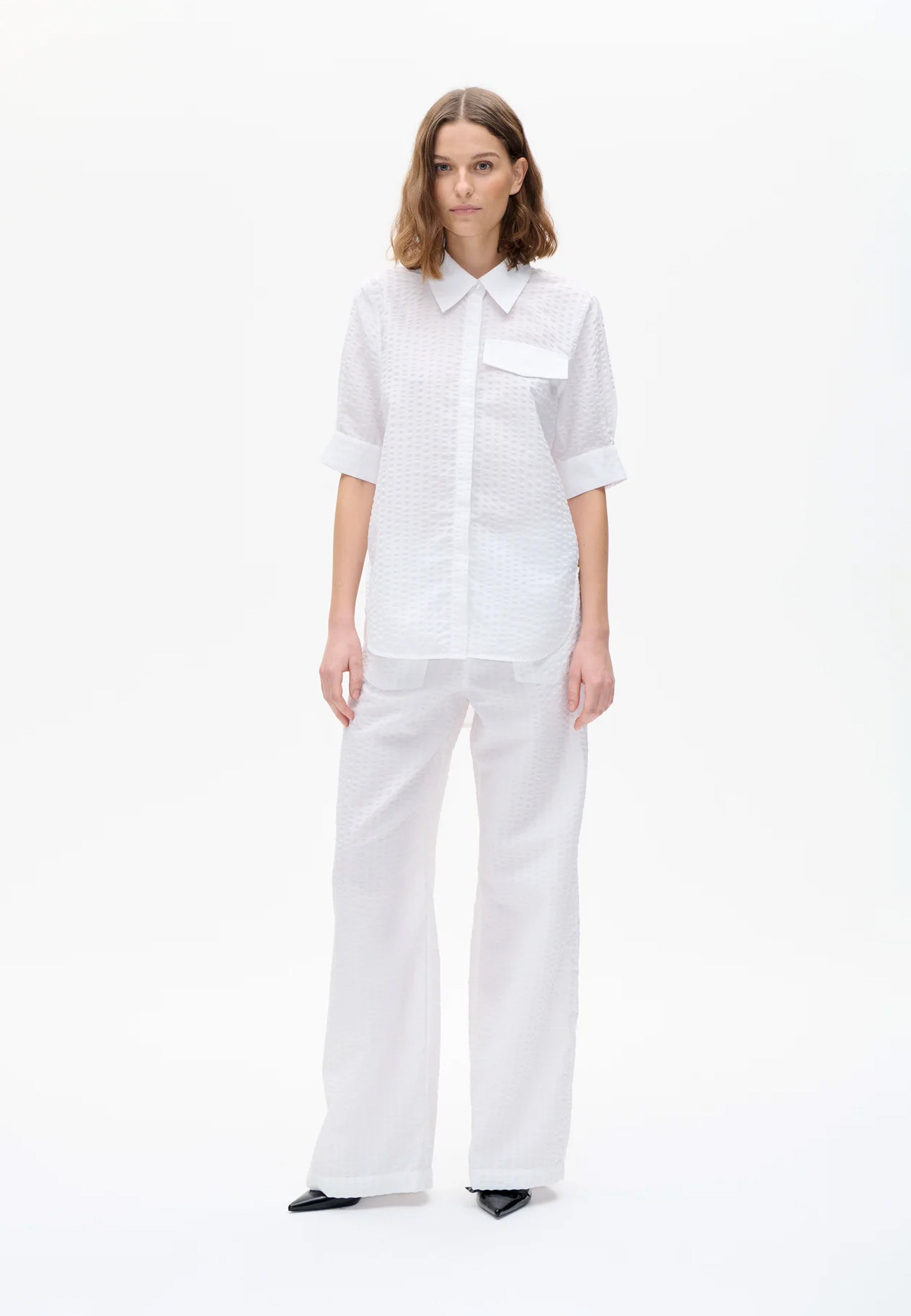 Majken Bluse | Egret