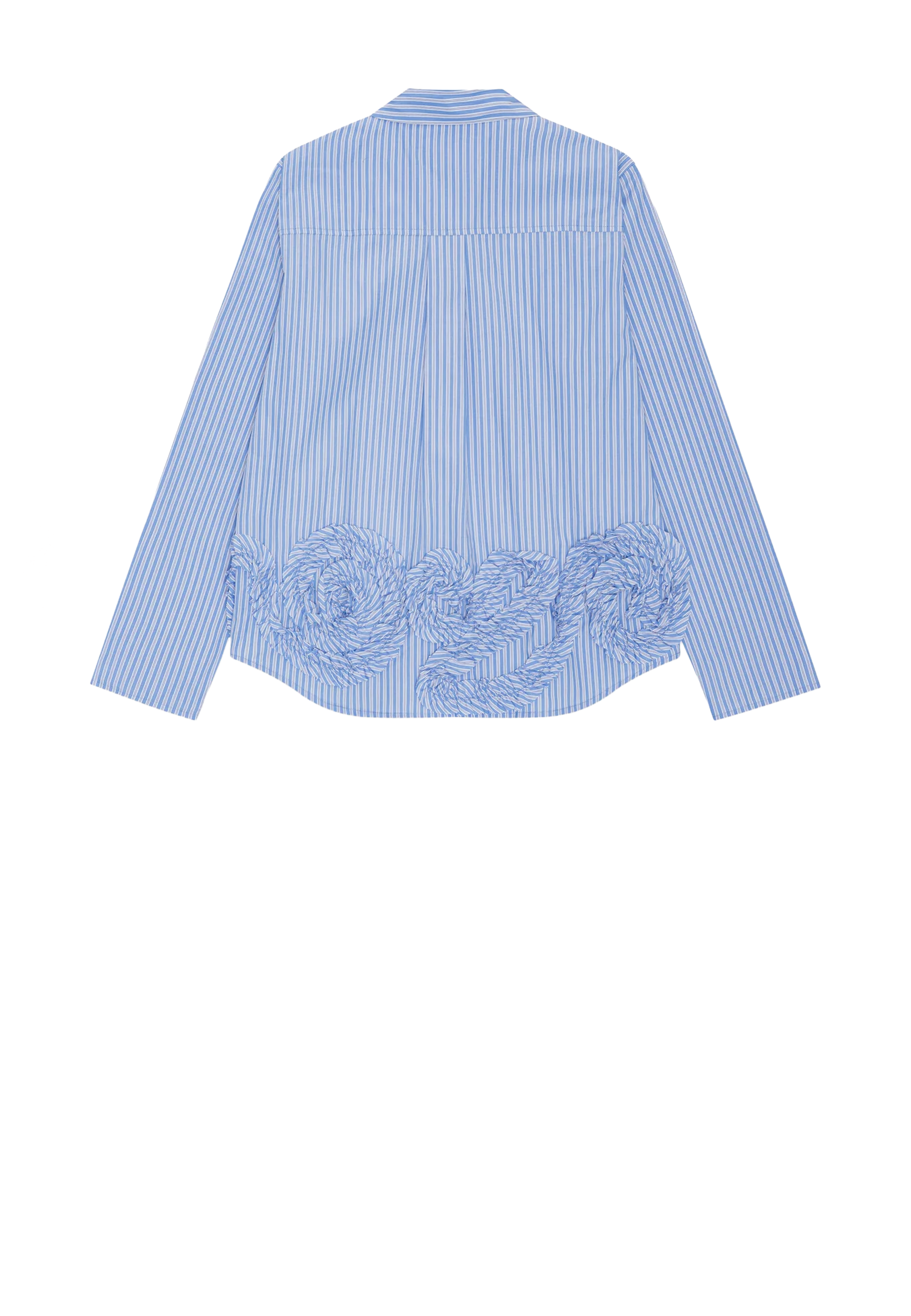 Mariel Bluse | Light Blue Stripe