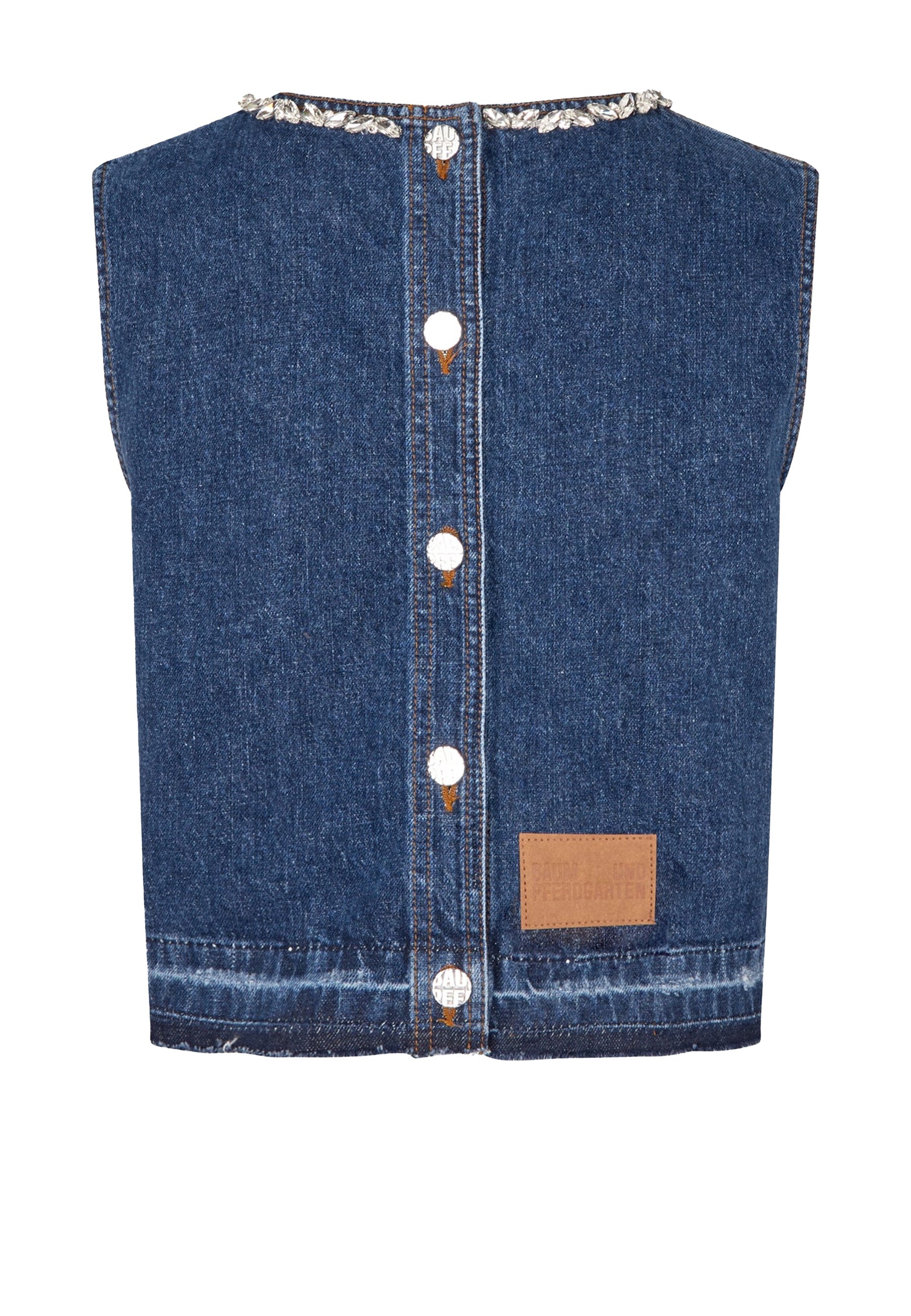 Medine Denimtop | Dark Blue Denim