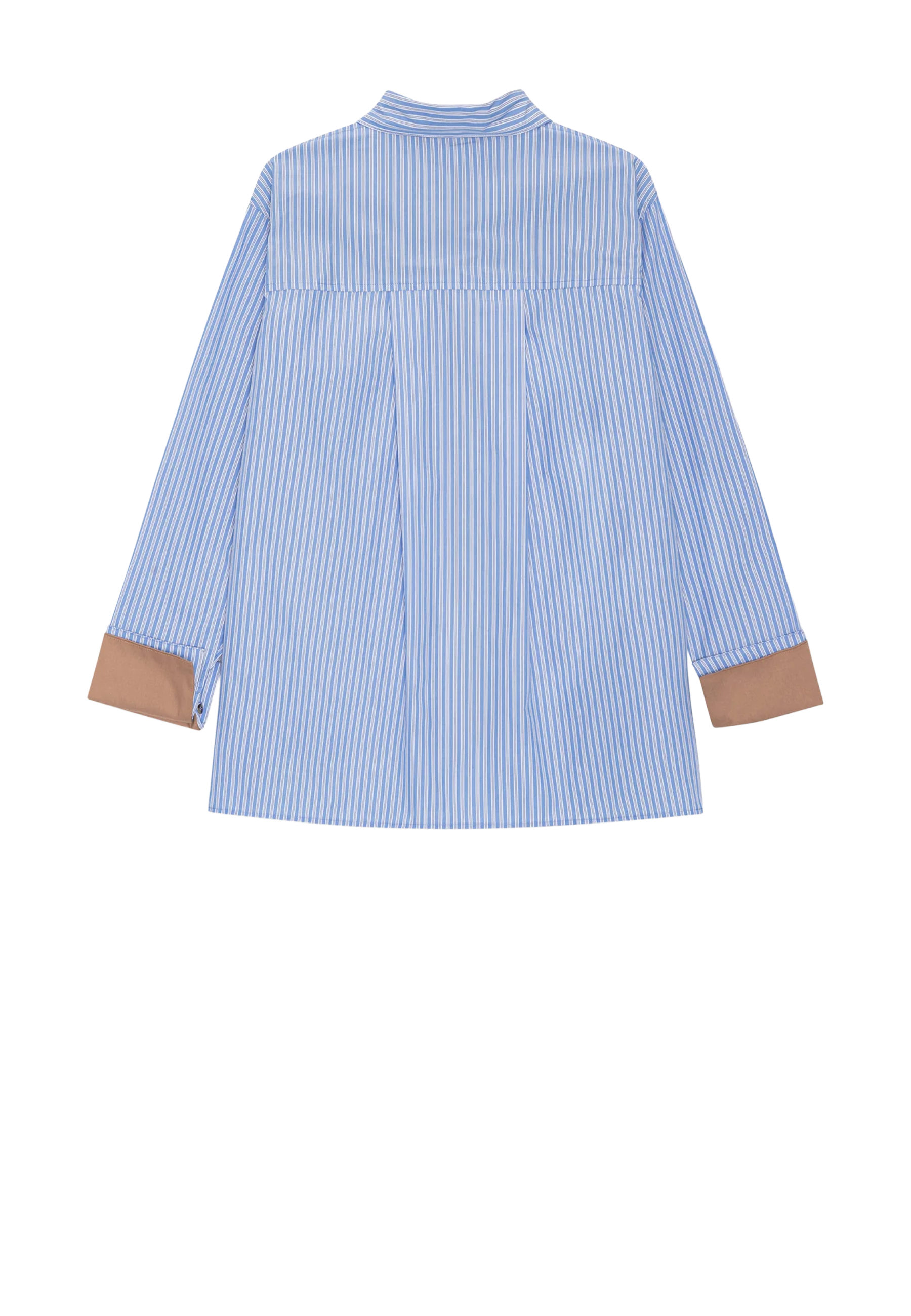 Melinda Bluse | Light Blue Stripe