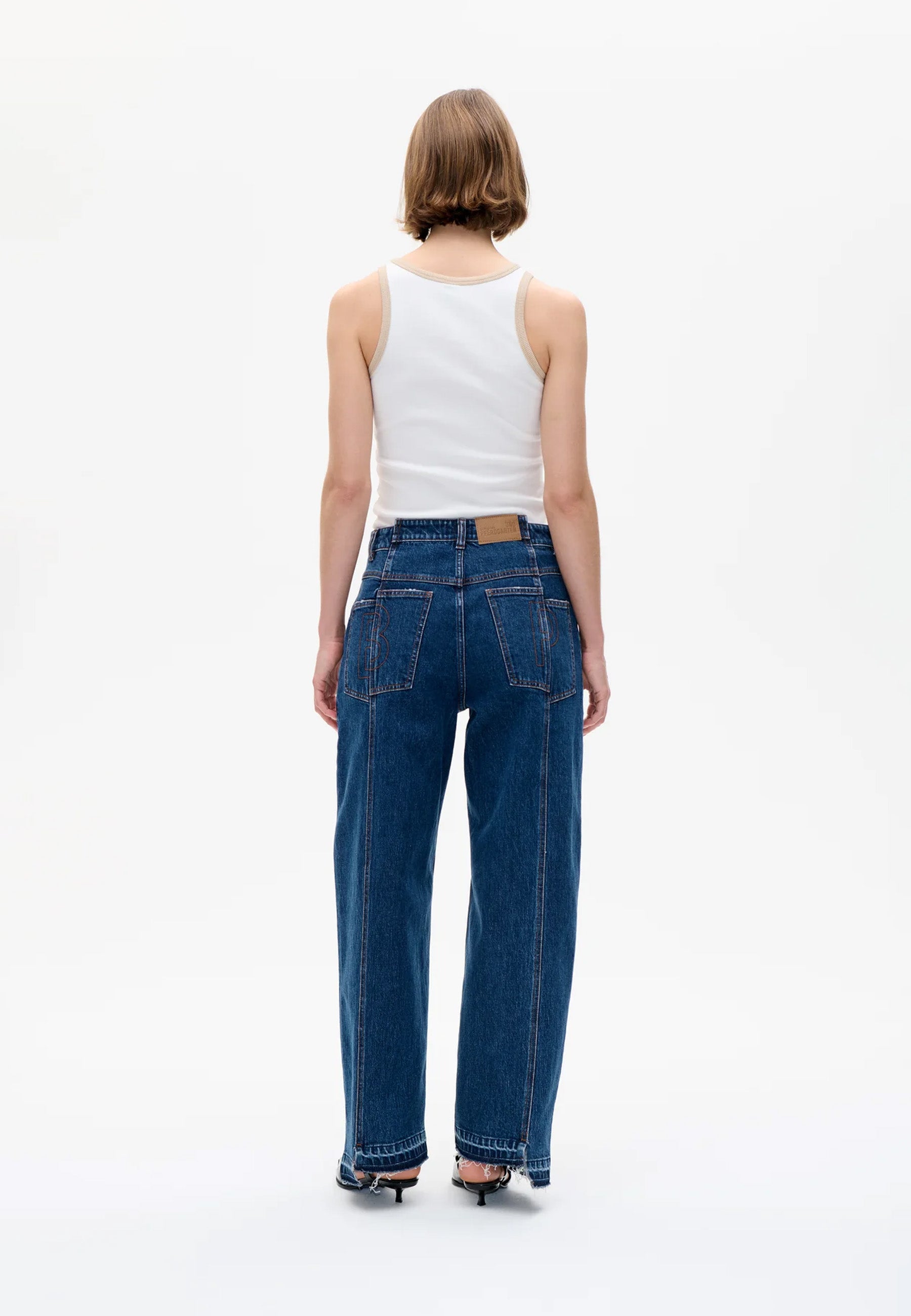 Nanya Jeans | Dark Blue Denim