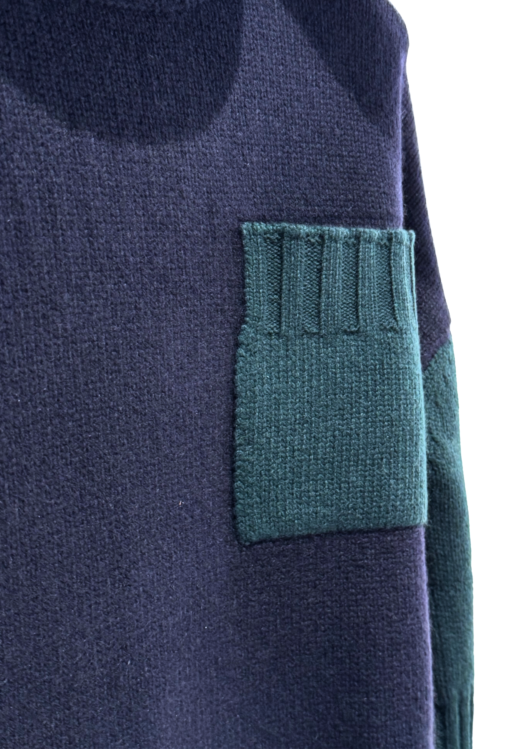 CD4080 Rollkragen Pullover | Navy Teal