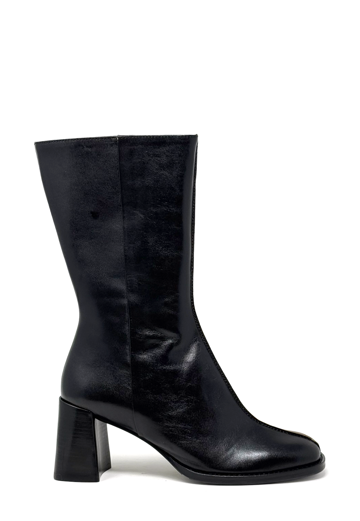 B1310 Heel Stiefelette | Black Redw