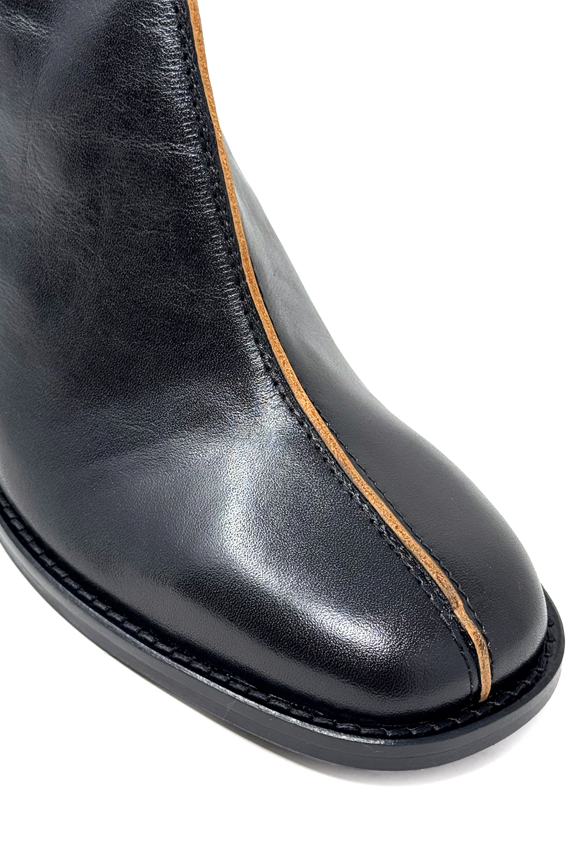B1310 Heel Stiefelette | Black Redw