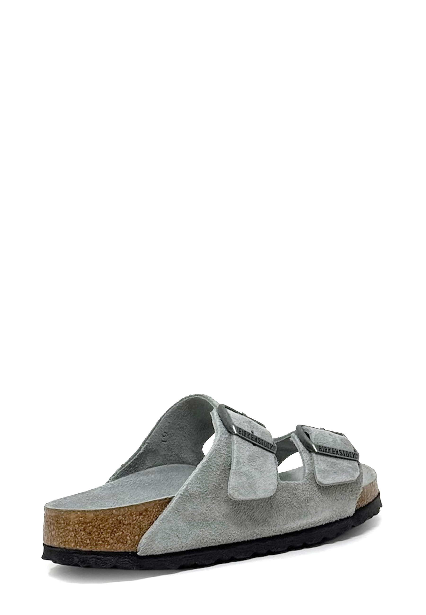 Arizona Soft Footbed Pantolette | Pure Sage Suede