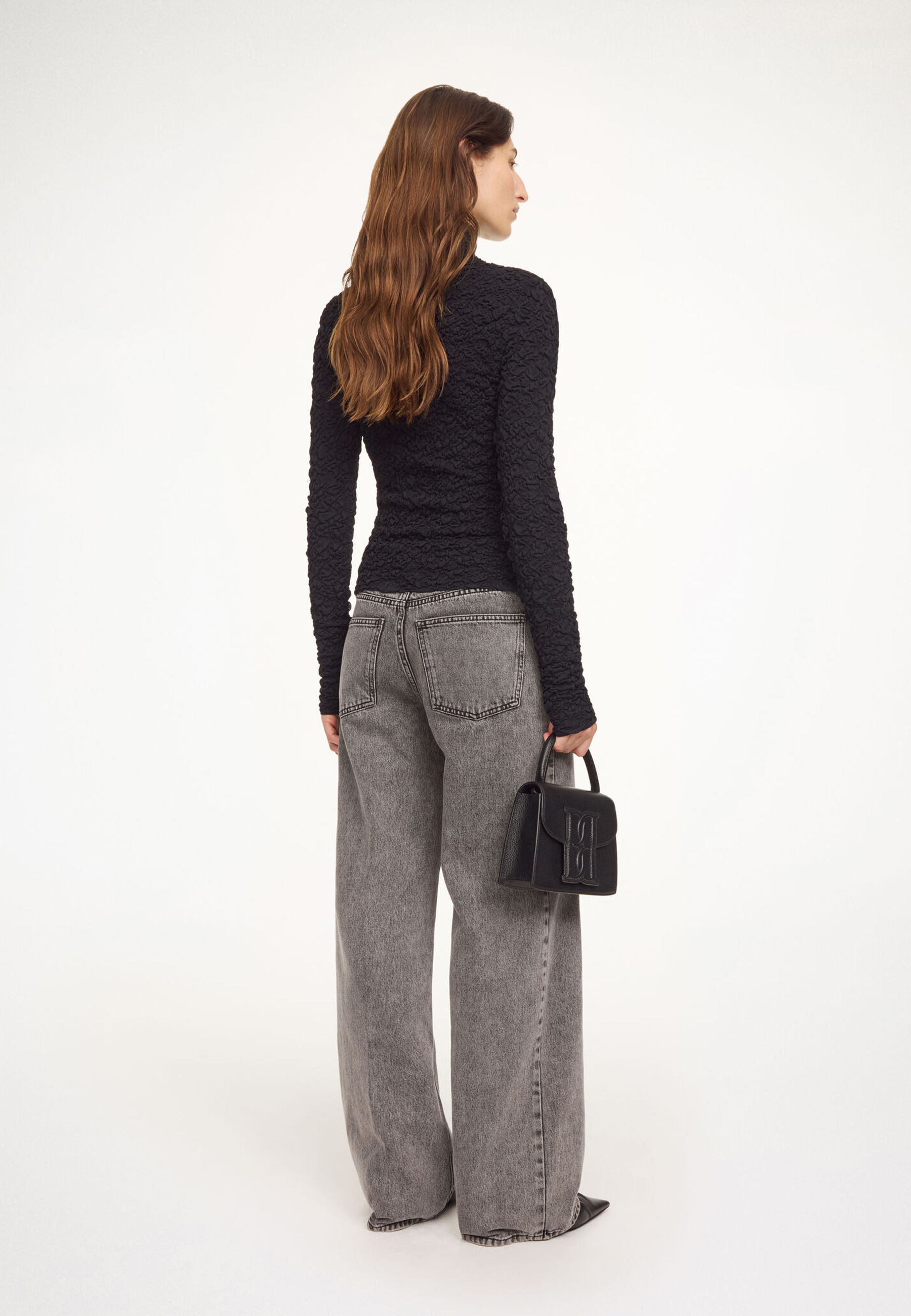 Aura Rollkragen Pullover | Black