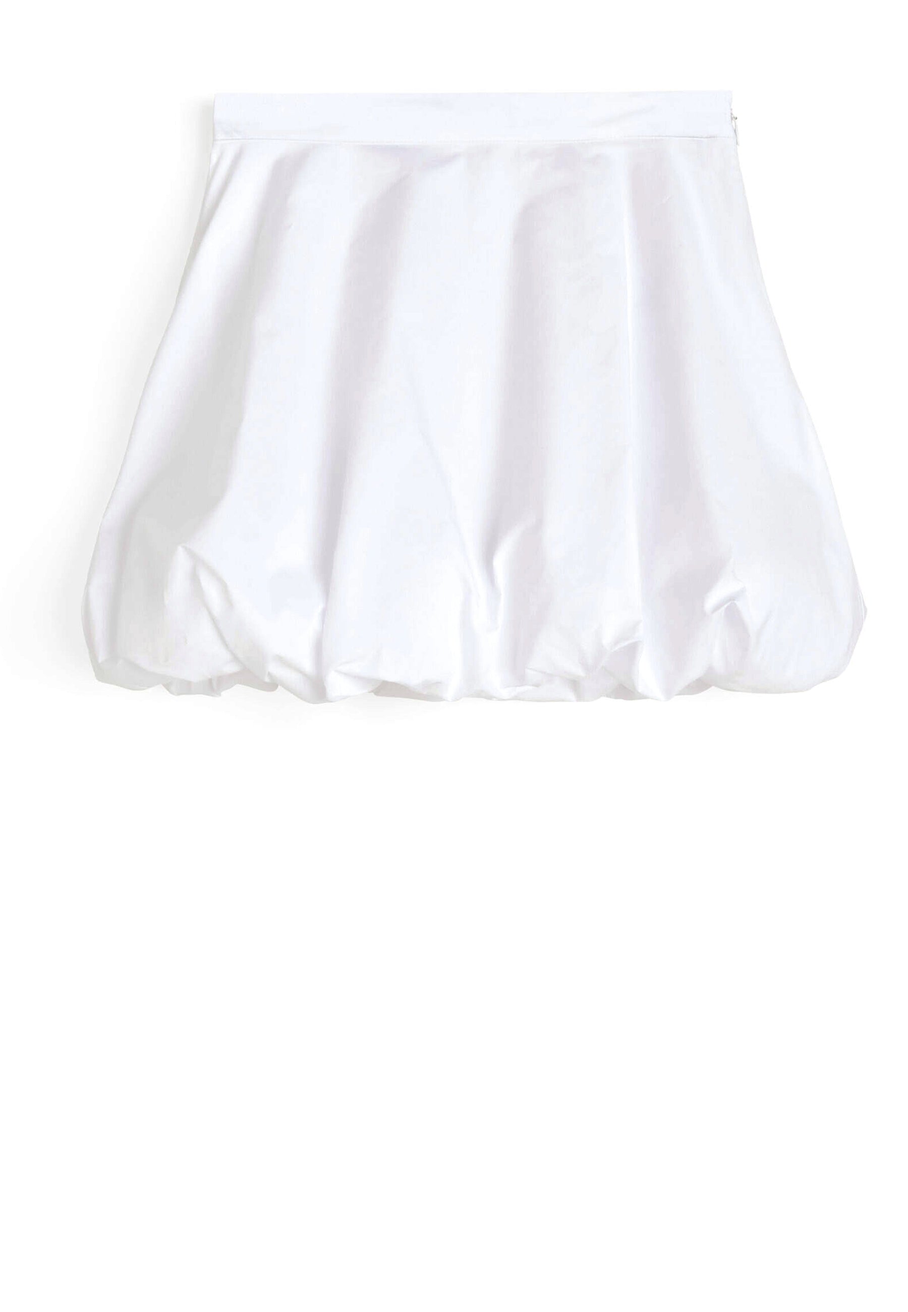 Brey Voluminöser Minirock | Pure White