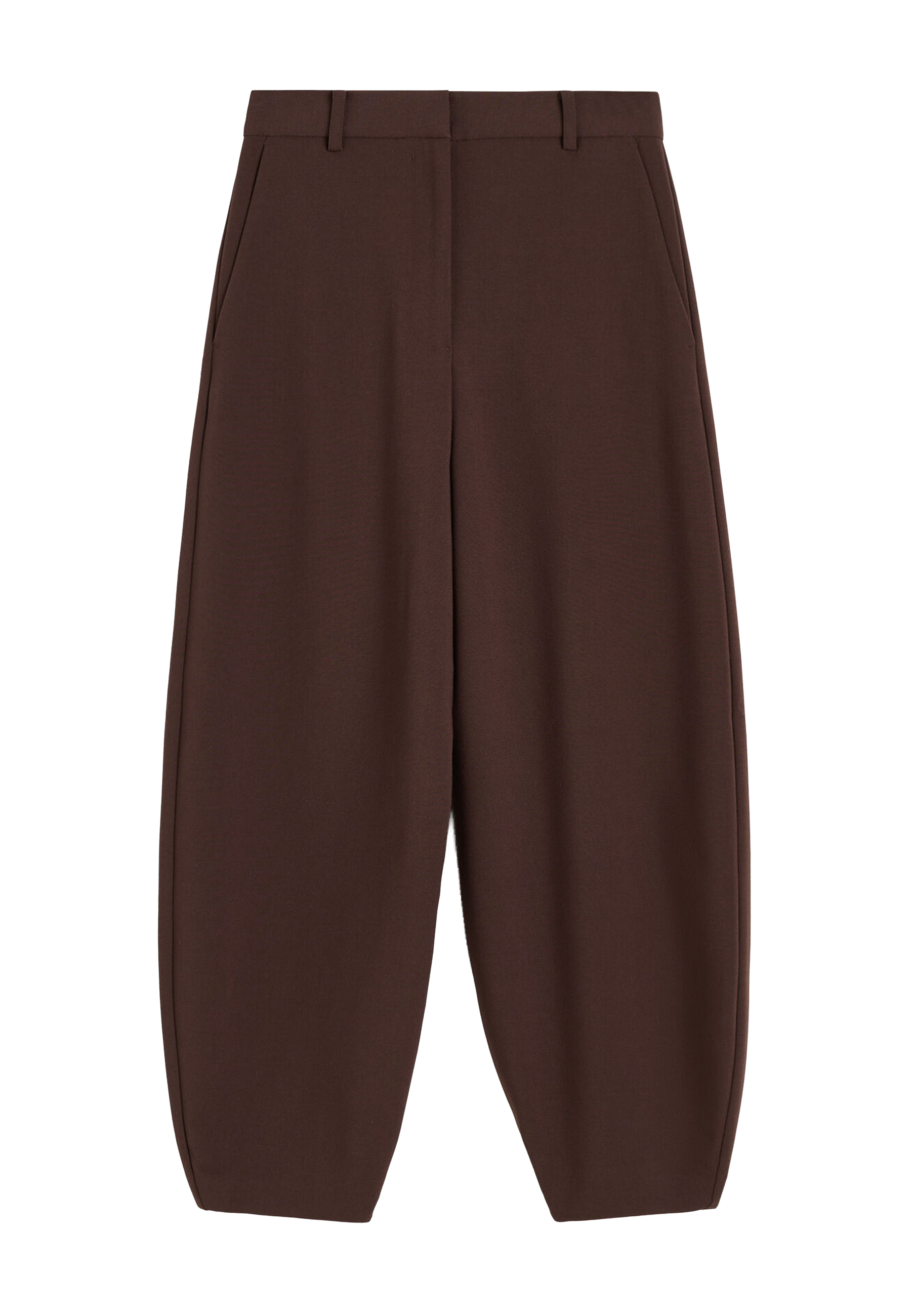 Carlien Barrel Fit Hose | Coffee Brown