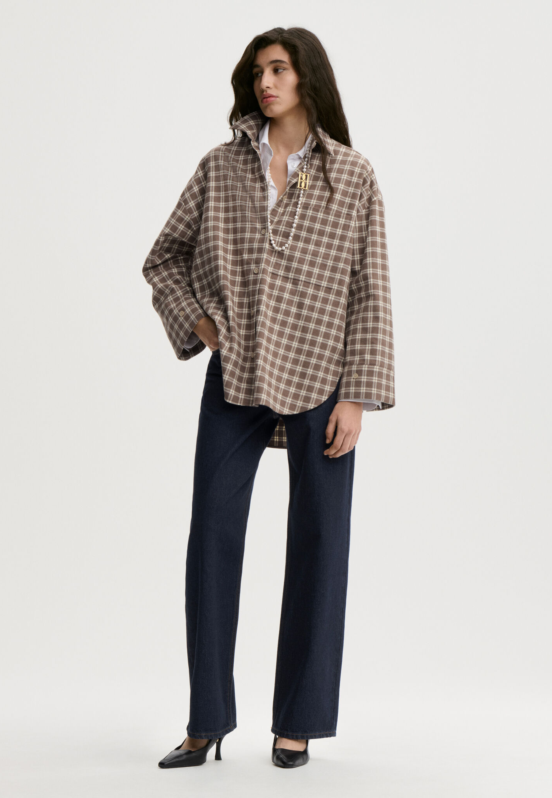 Derris Bluse | Flannel Fosil