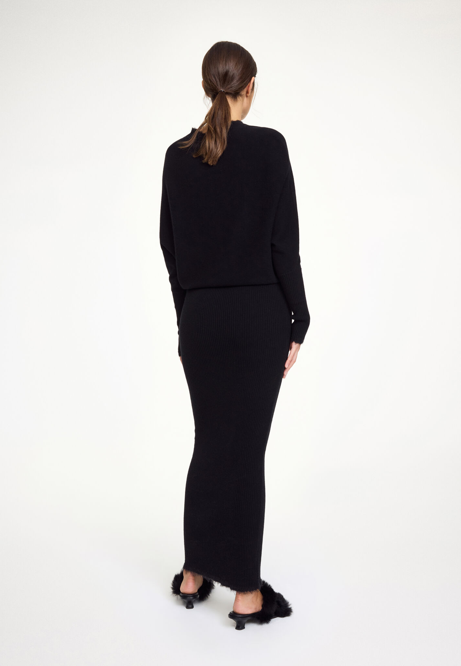Gislaine Maxikleid | Black