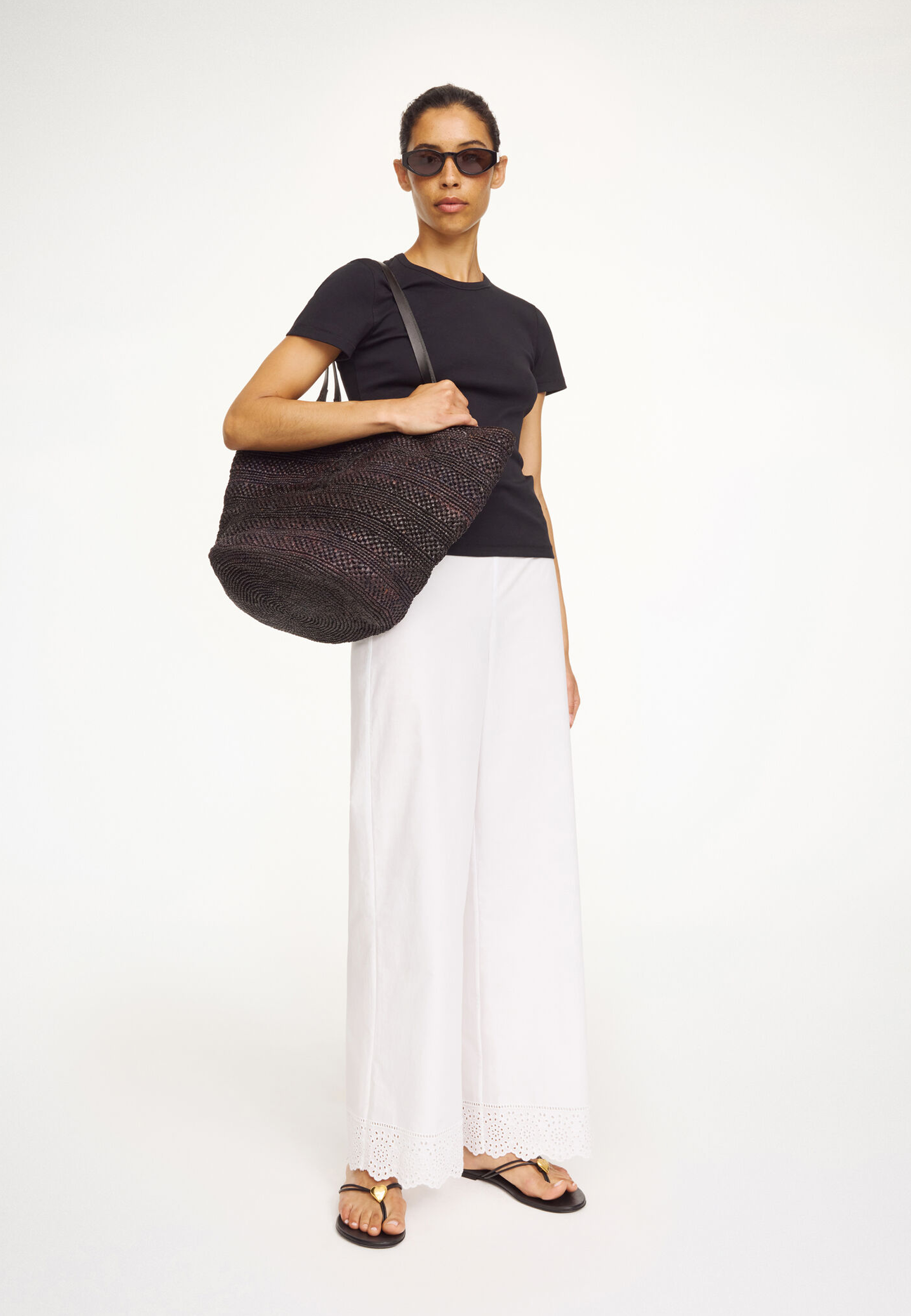 Gretana Hose | Pure White