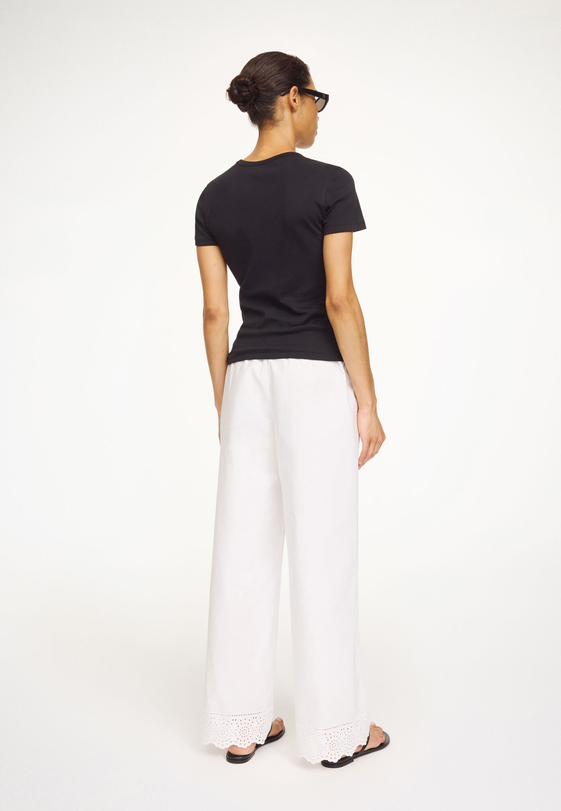 Gretana Trousers | Pure White