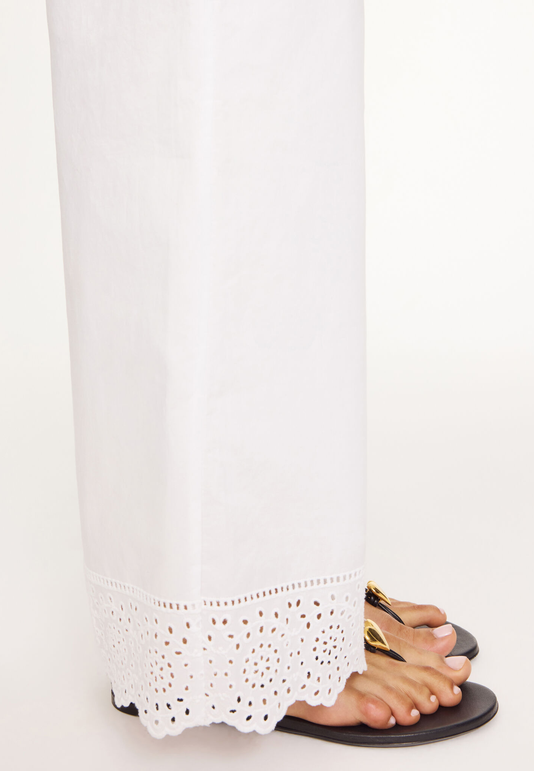 Gretana Trousers | Pure White