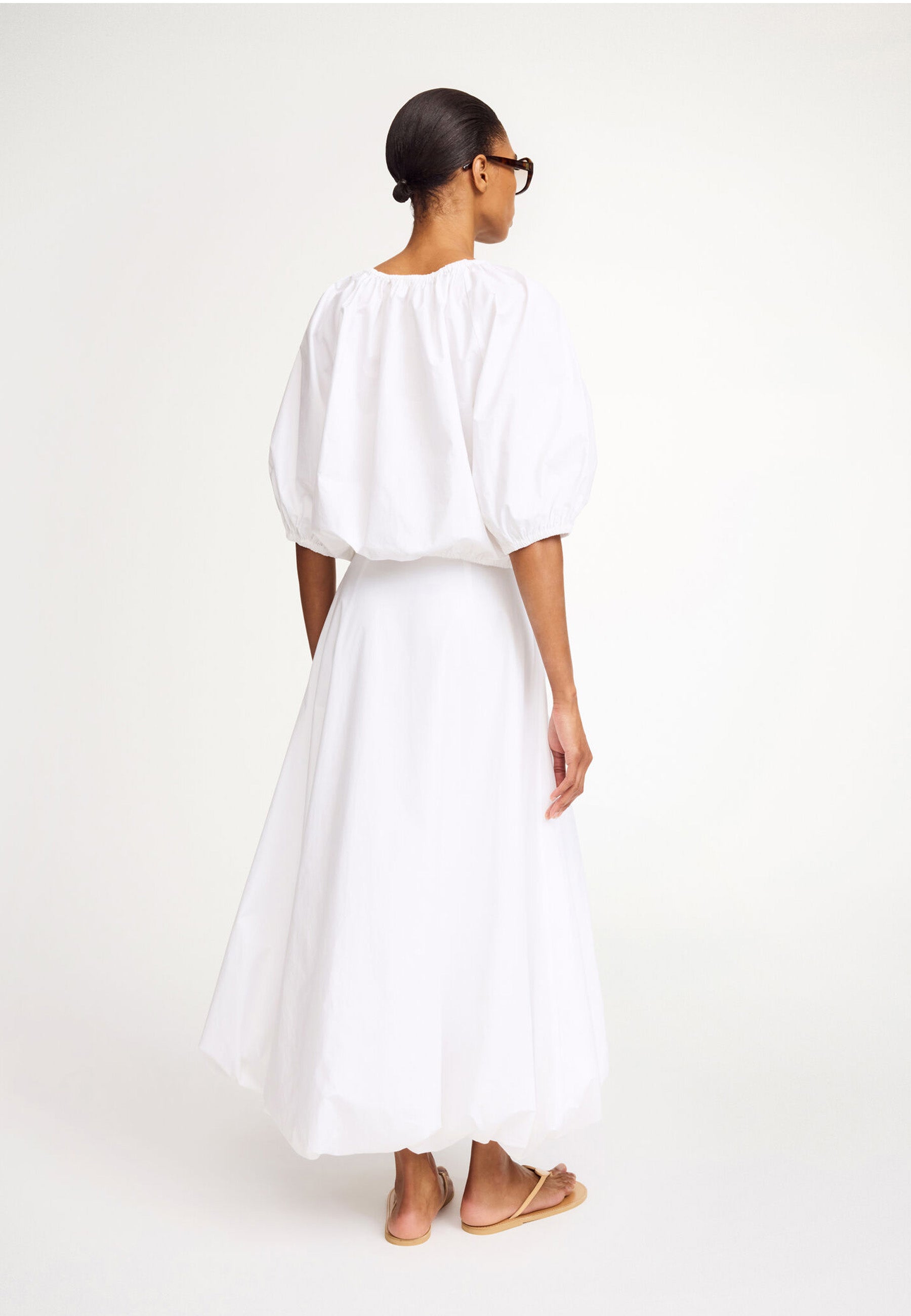 Lelow Bluse | Pure White