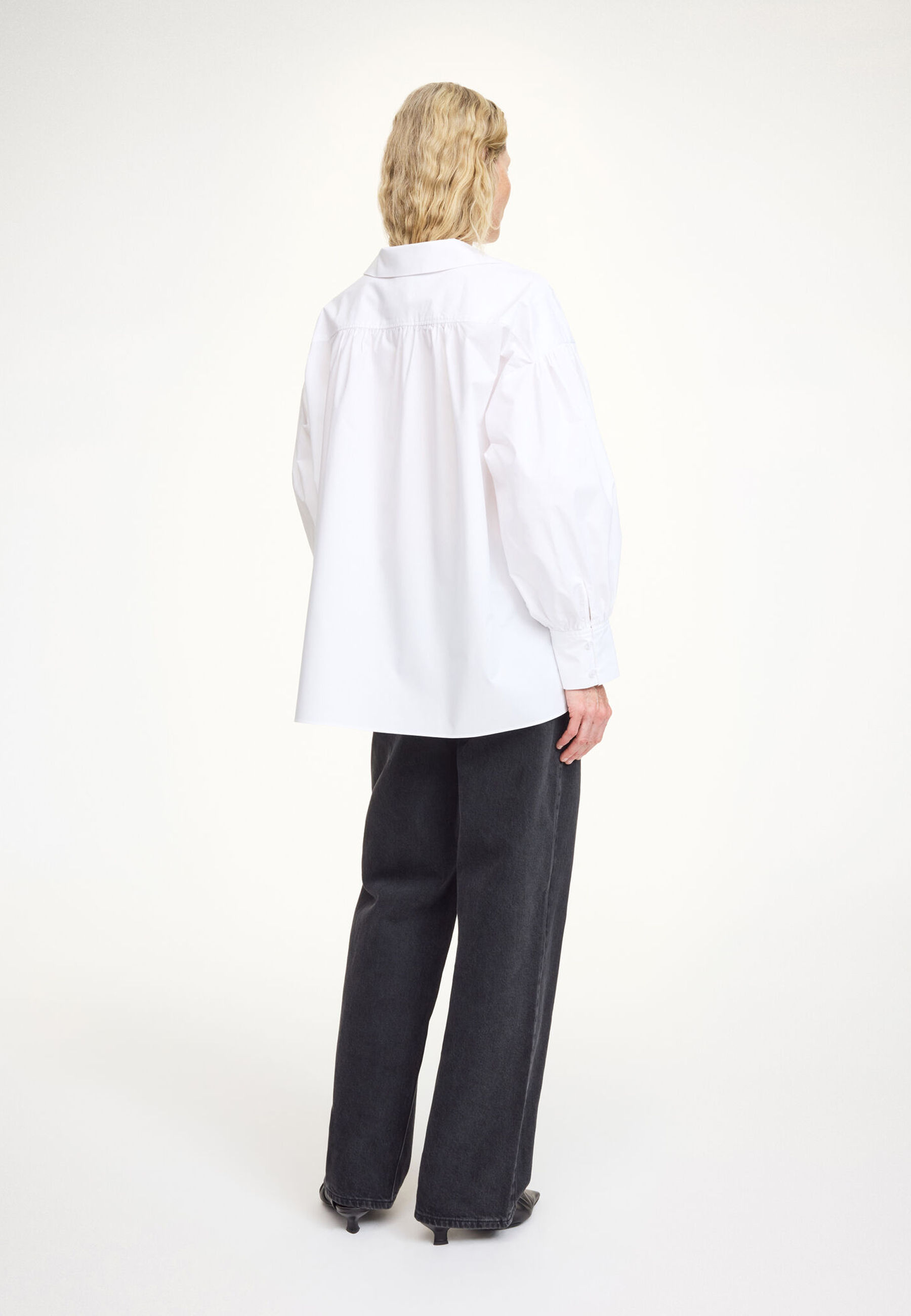 Leonora Bluse | Pure White