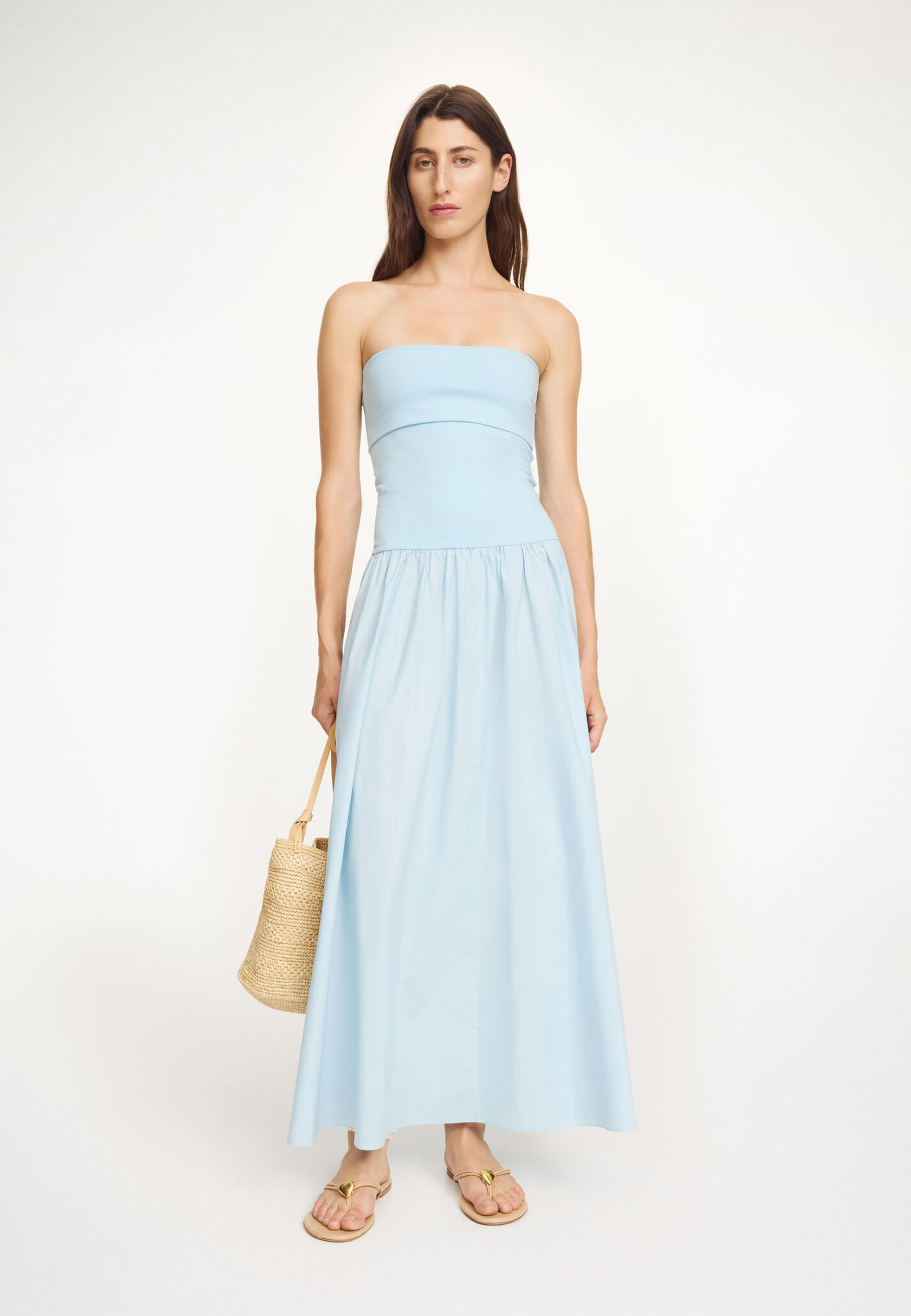 Marc midikjole | Drømmeblå