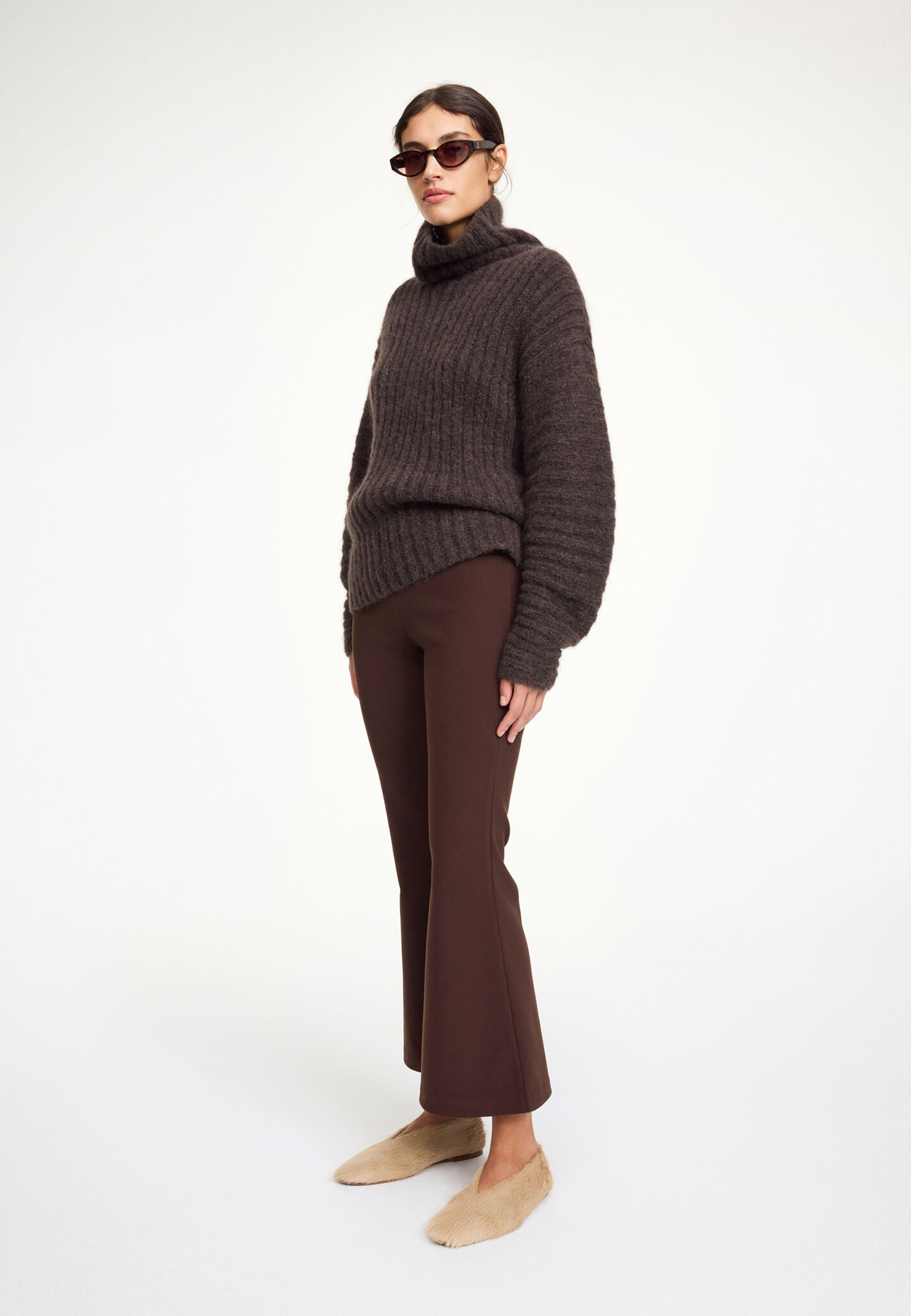 Vilanna Hose | Coffee Brown