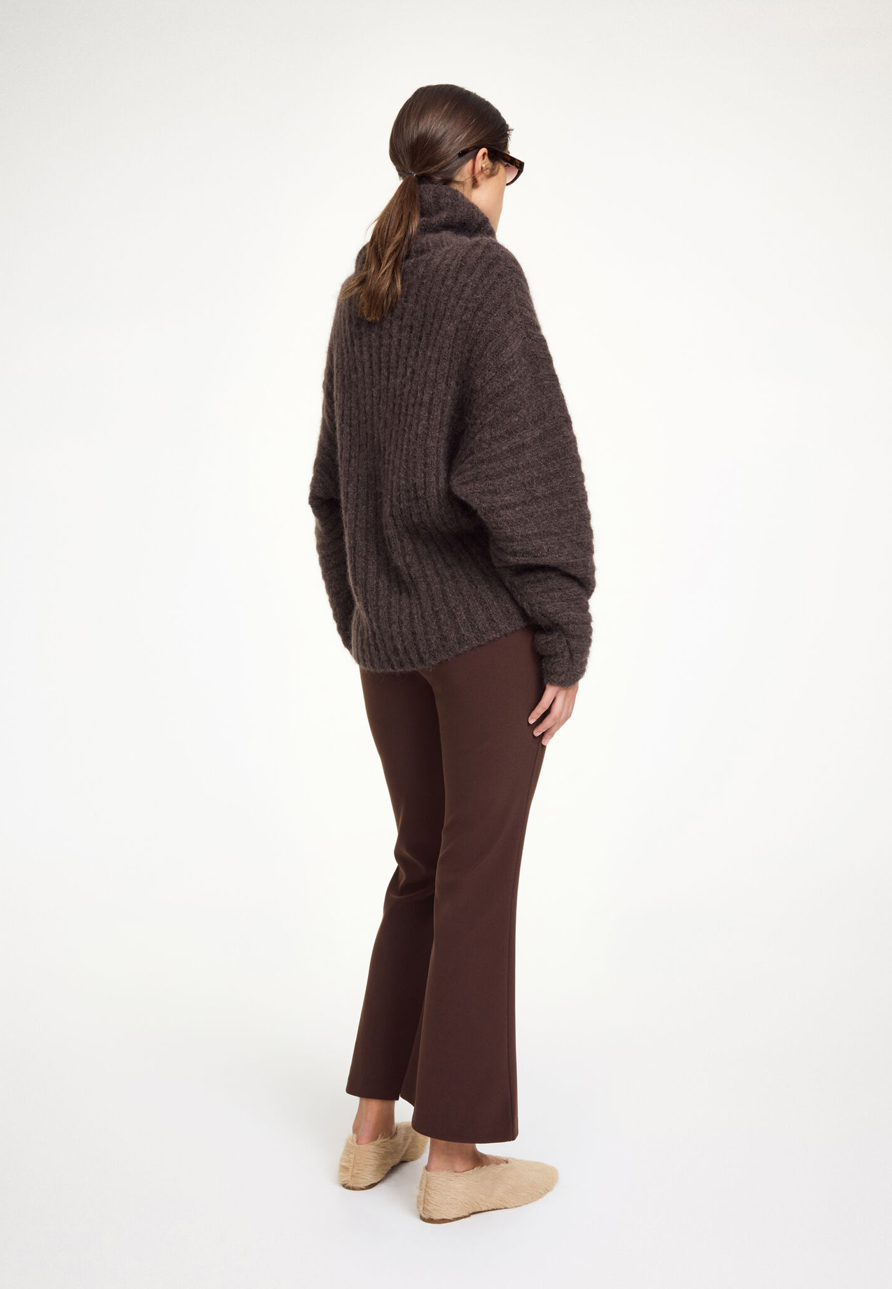 Vilanna Hose | Coffee Brown