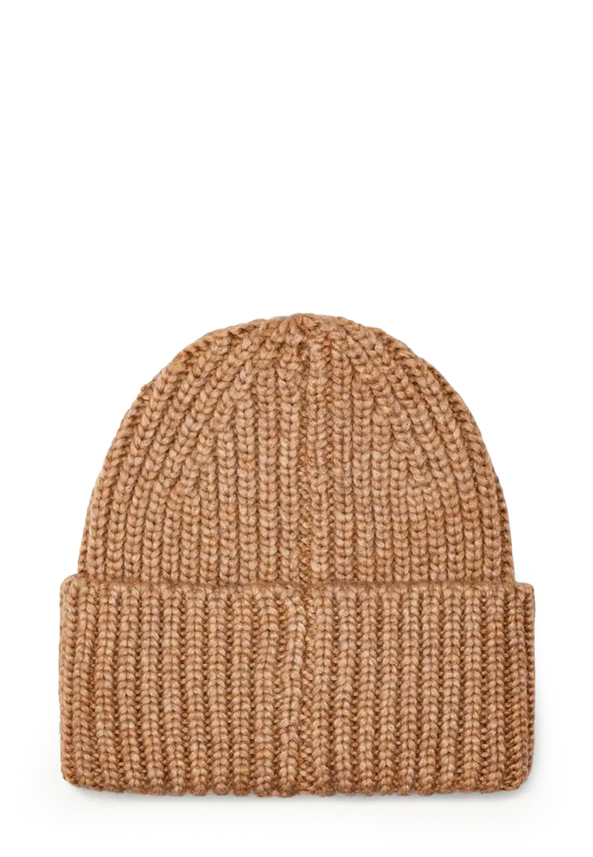 Chunky Rib Beanie | Camel
