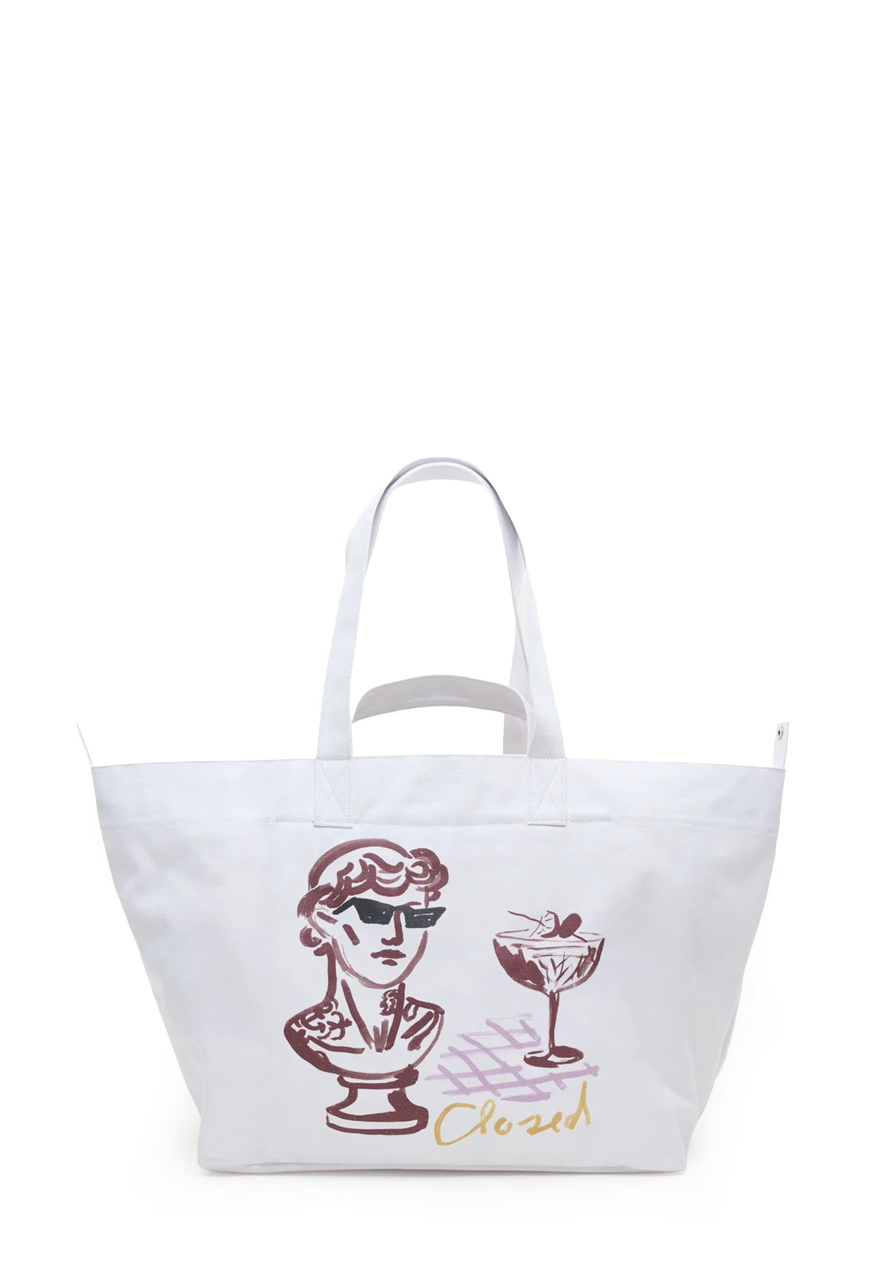 C90306 Heavy Cotton Tasche | Ivory