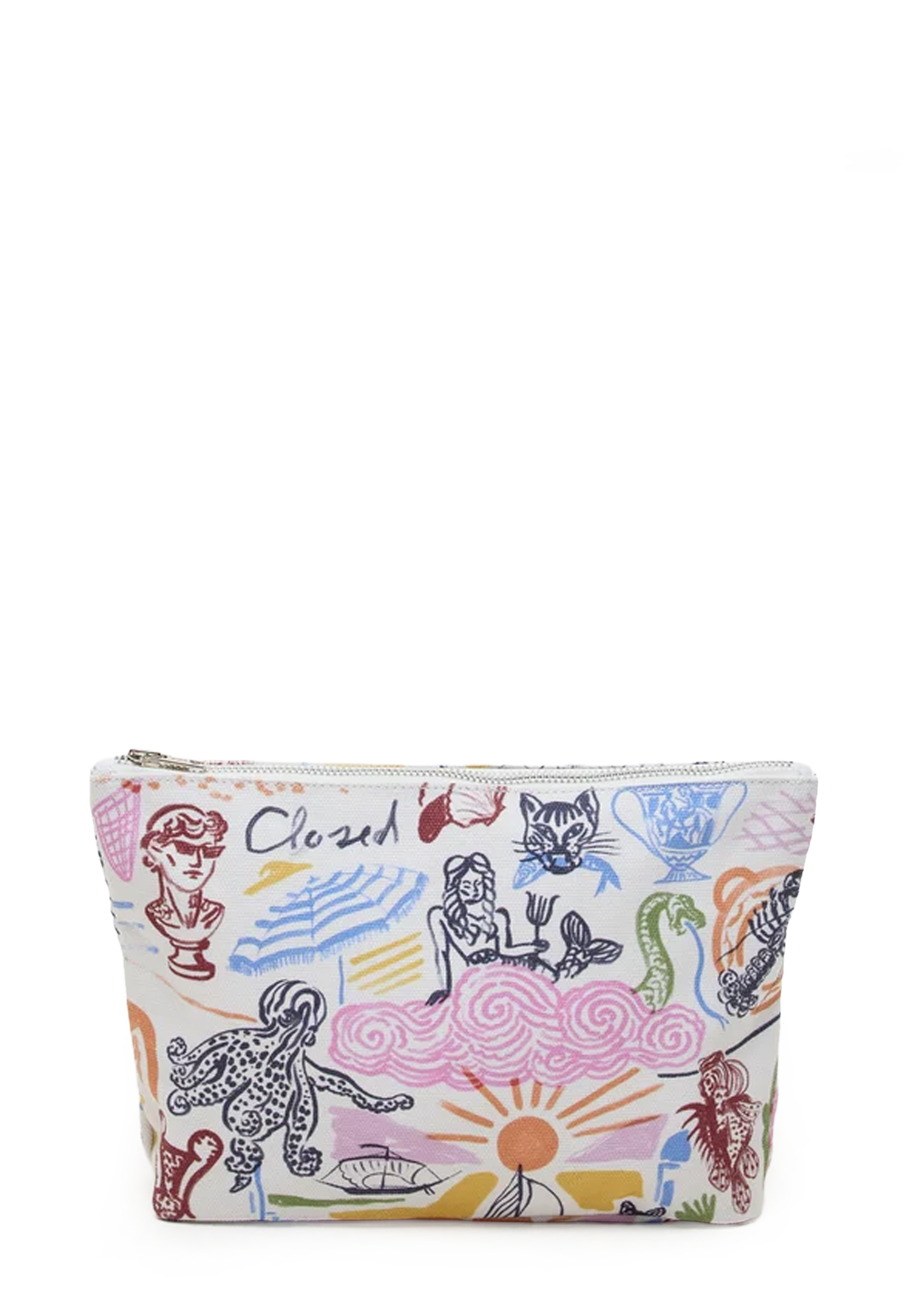 C90452 Heavy Cotton Small Pouch | Multi