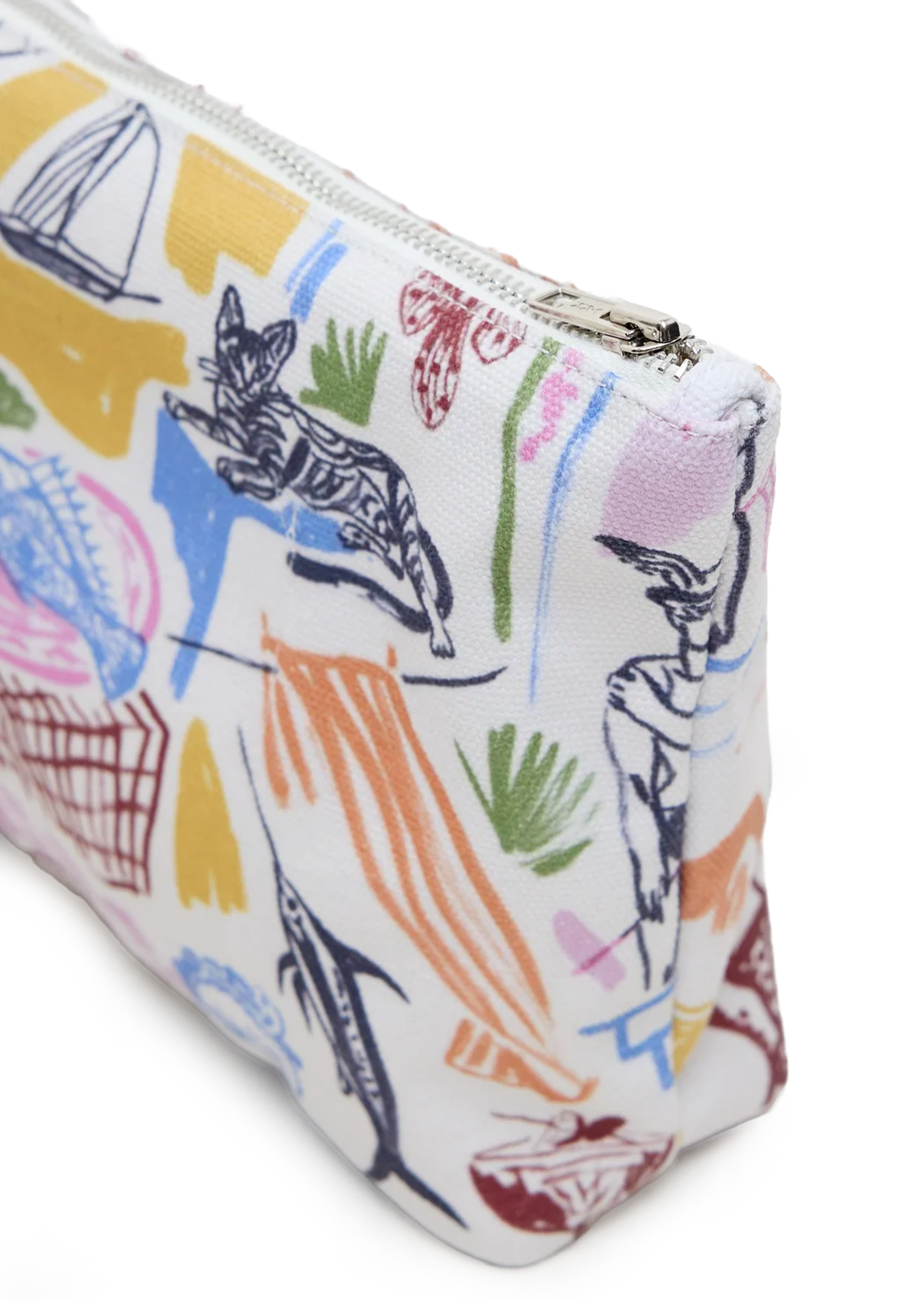 C90452 Lille pung i kraftig bomuld | Multi