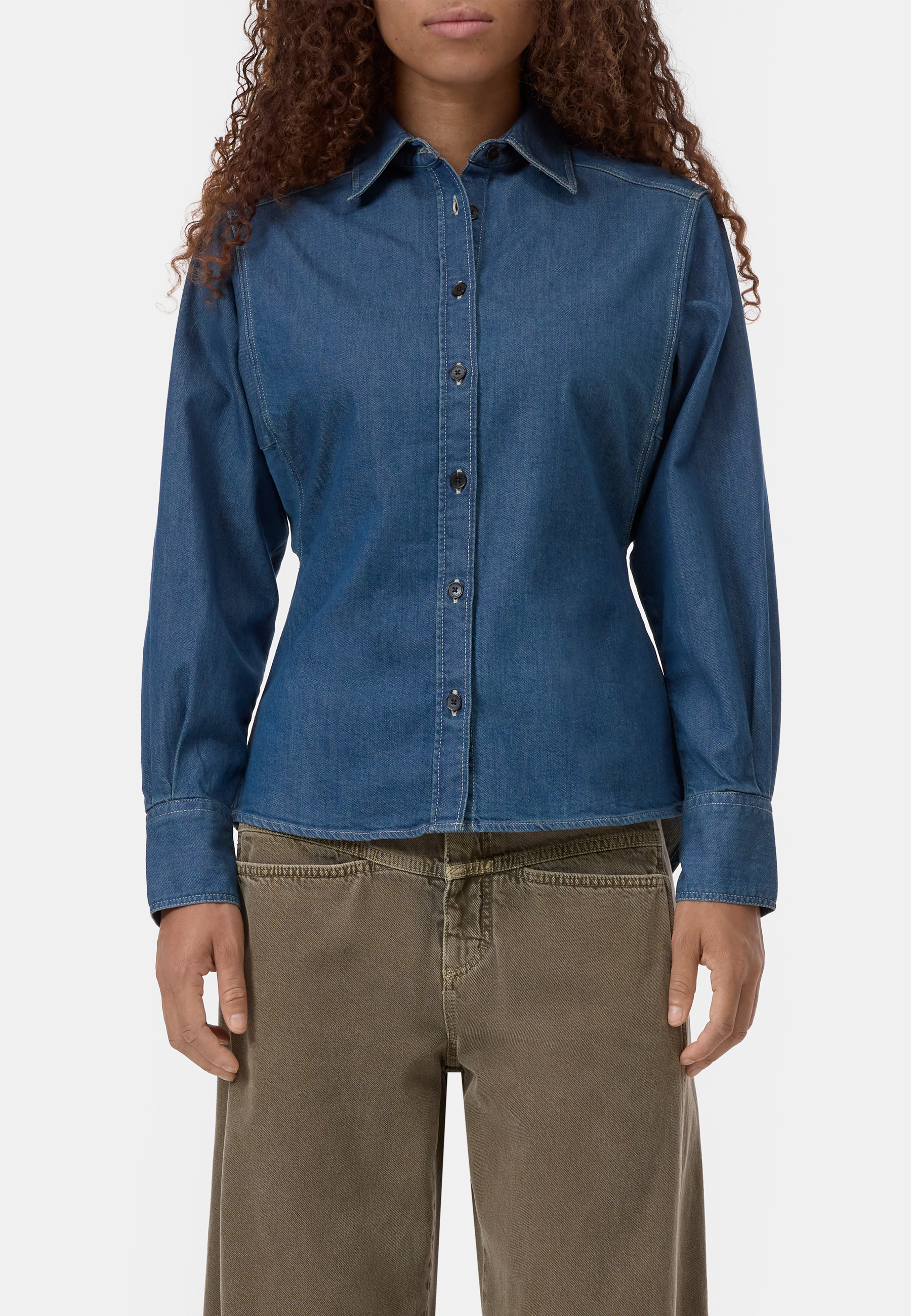 C94079 Jeanshemd | Dark Blue