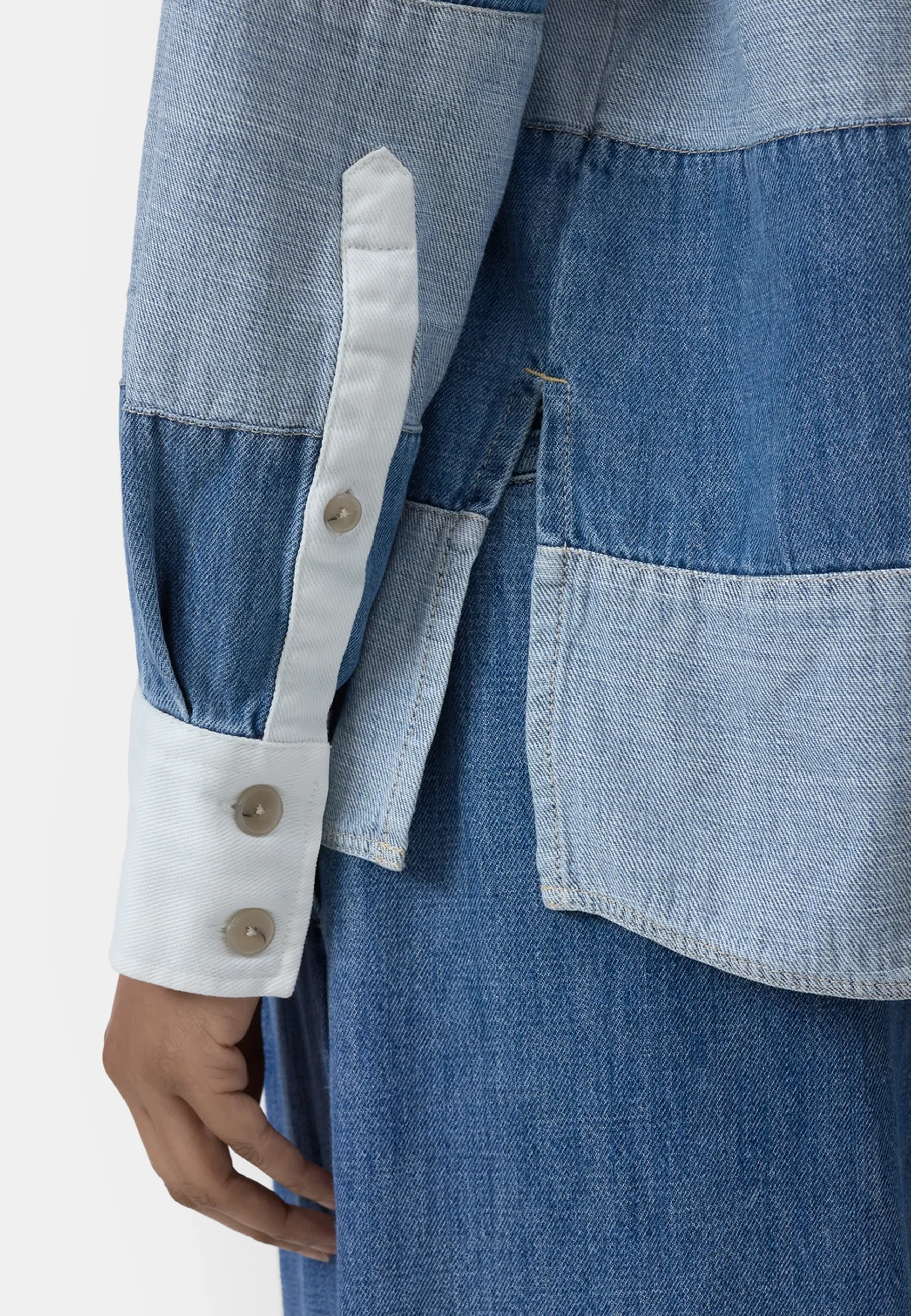 C94350 Striped Rugby Poloshirt | Light Blue