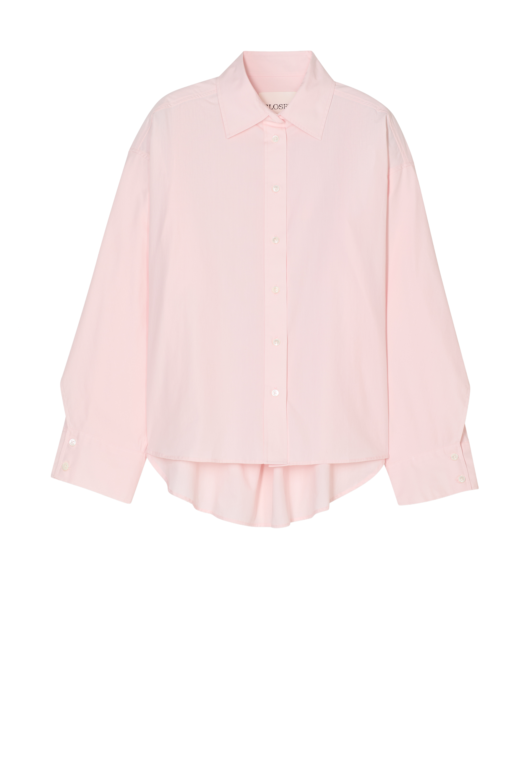 C94900 Overlay Detail Bluse | Rosewater Pink