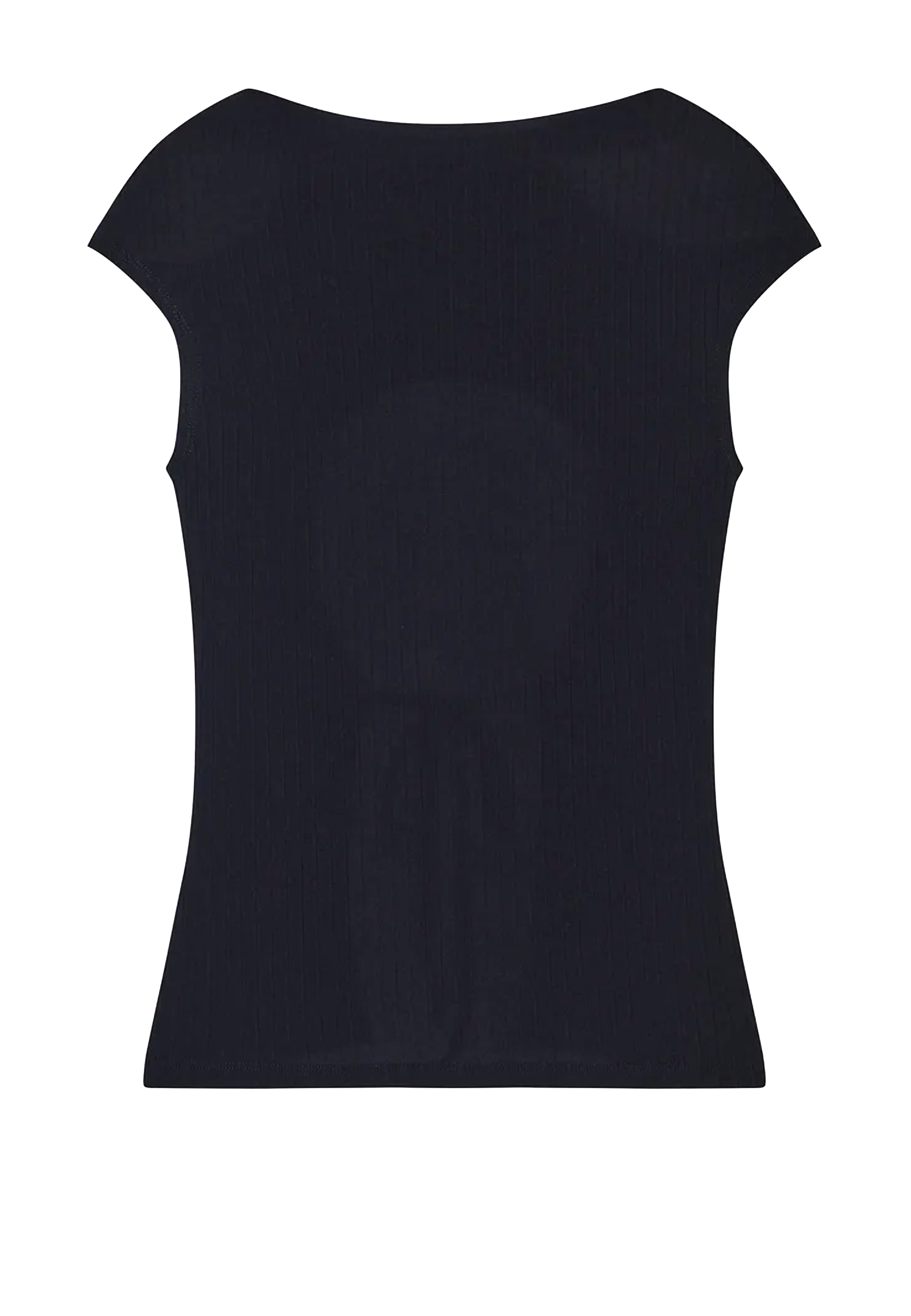 C95013 Open Back T-Shirt | Black