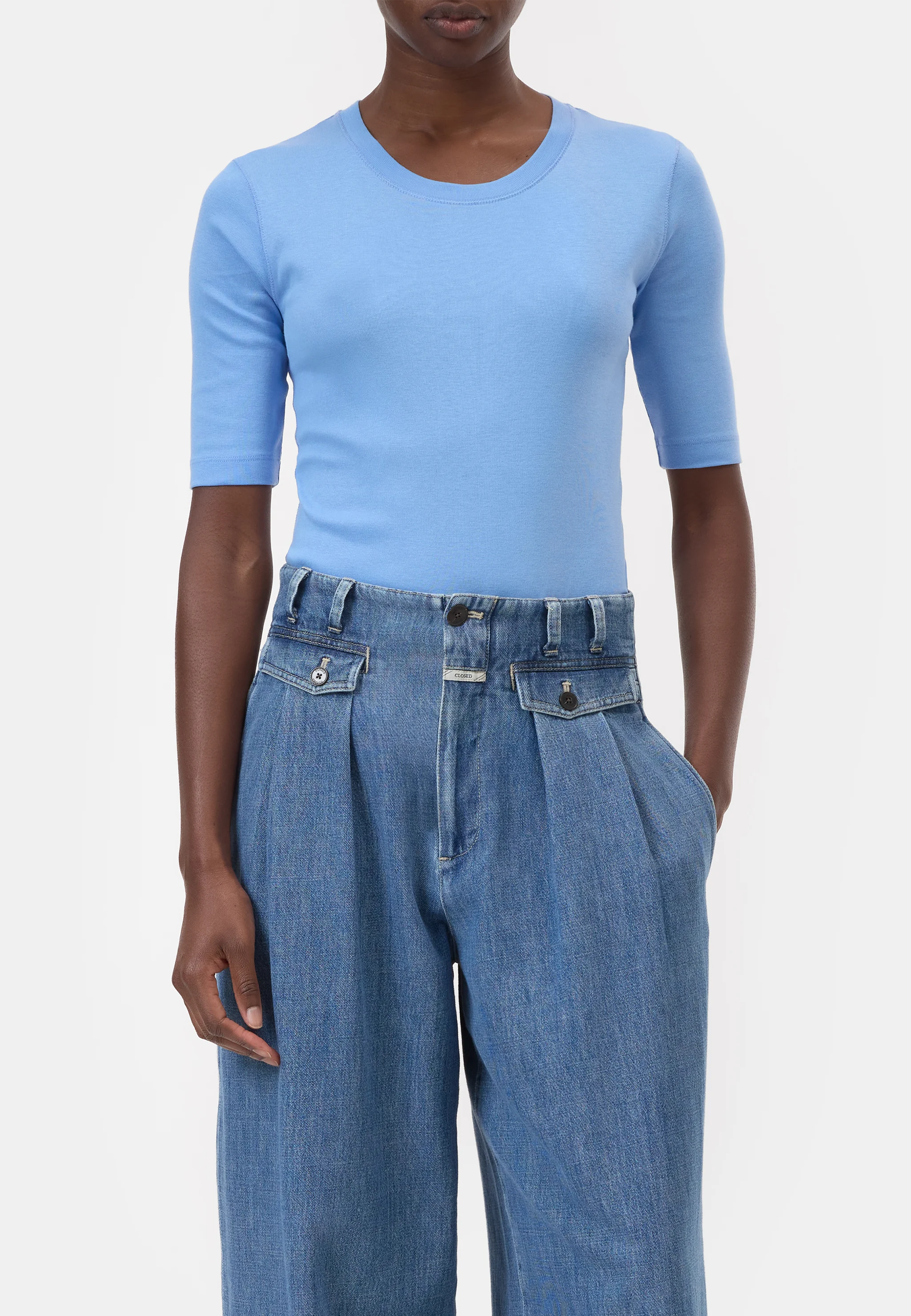 C95025 T-Shirt | Sky Blue