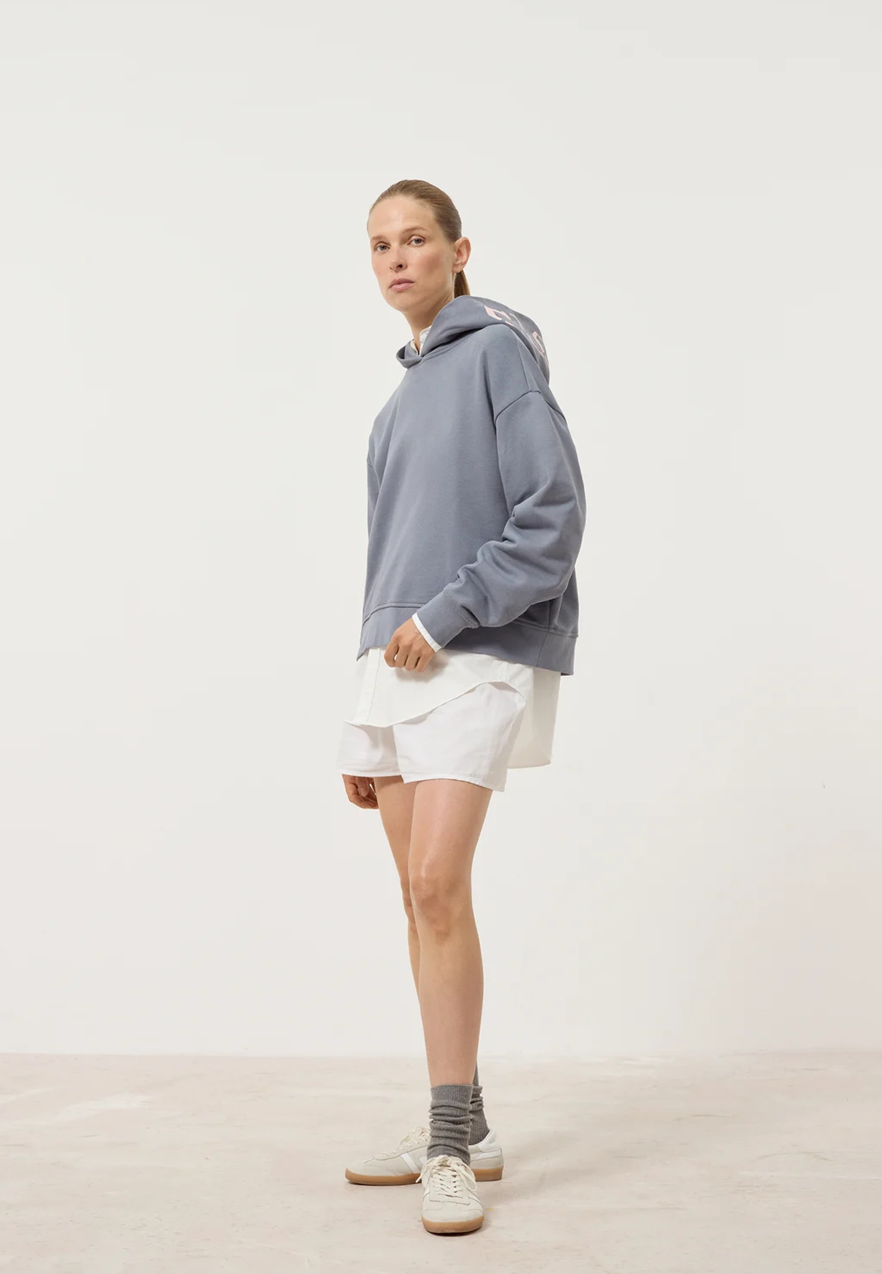 C95353 Closed Hoodie | Strato Grey