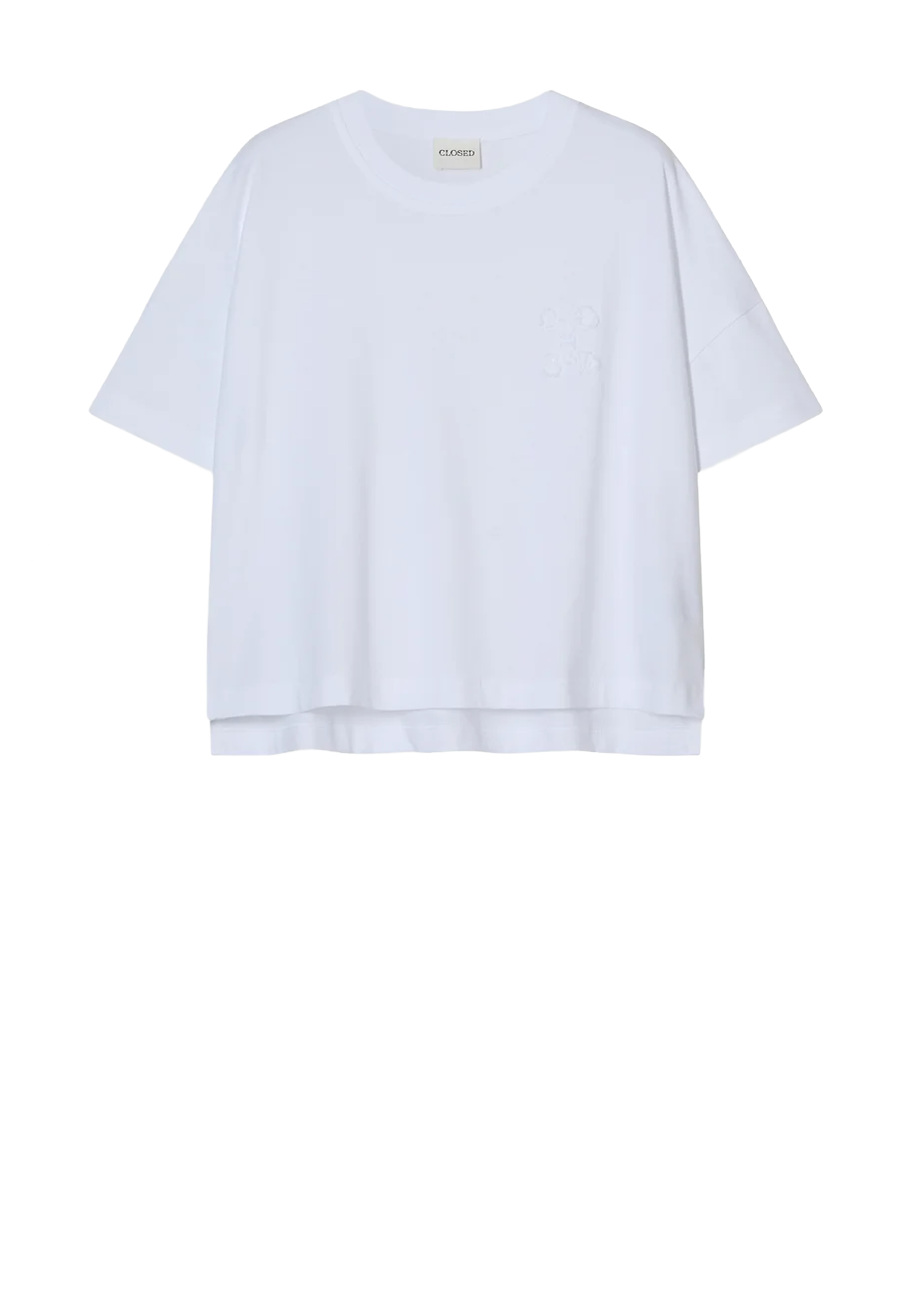 C95965 Cropped T-Shirt | White